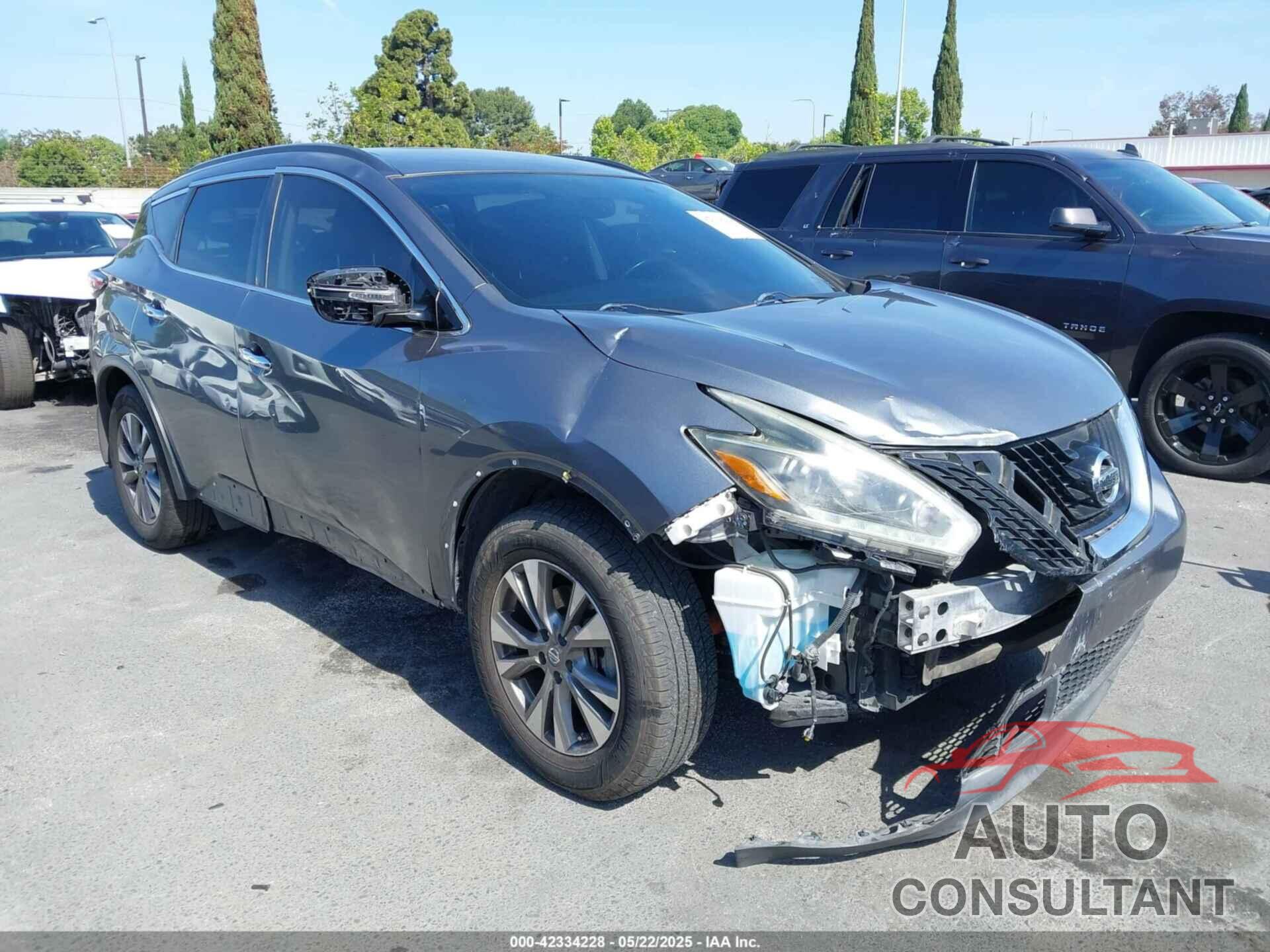 NISSAN MURANO 2018 - 5N1AZ2MG9JN170094