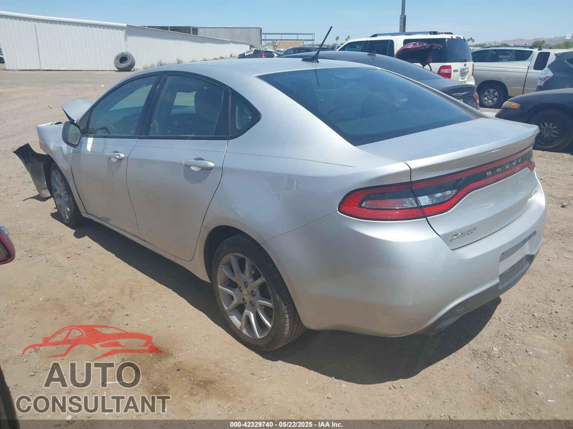 DODGE DART 2013 - 1C3CDFBA0DD305270