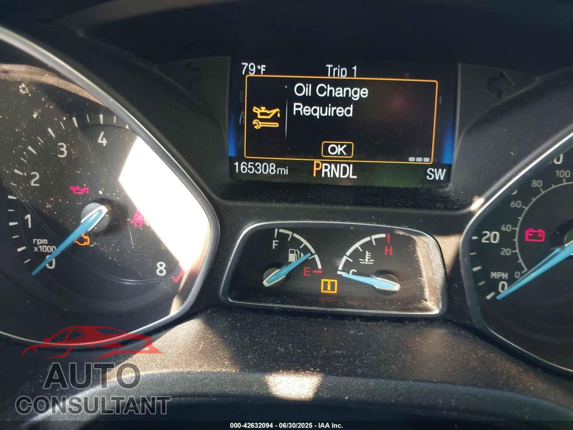 FORD FOCUS 2017 - 1FADP3F2XHL251700