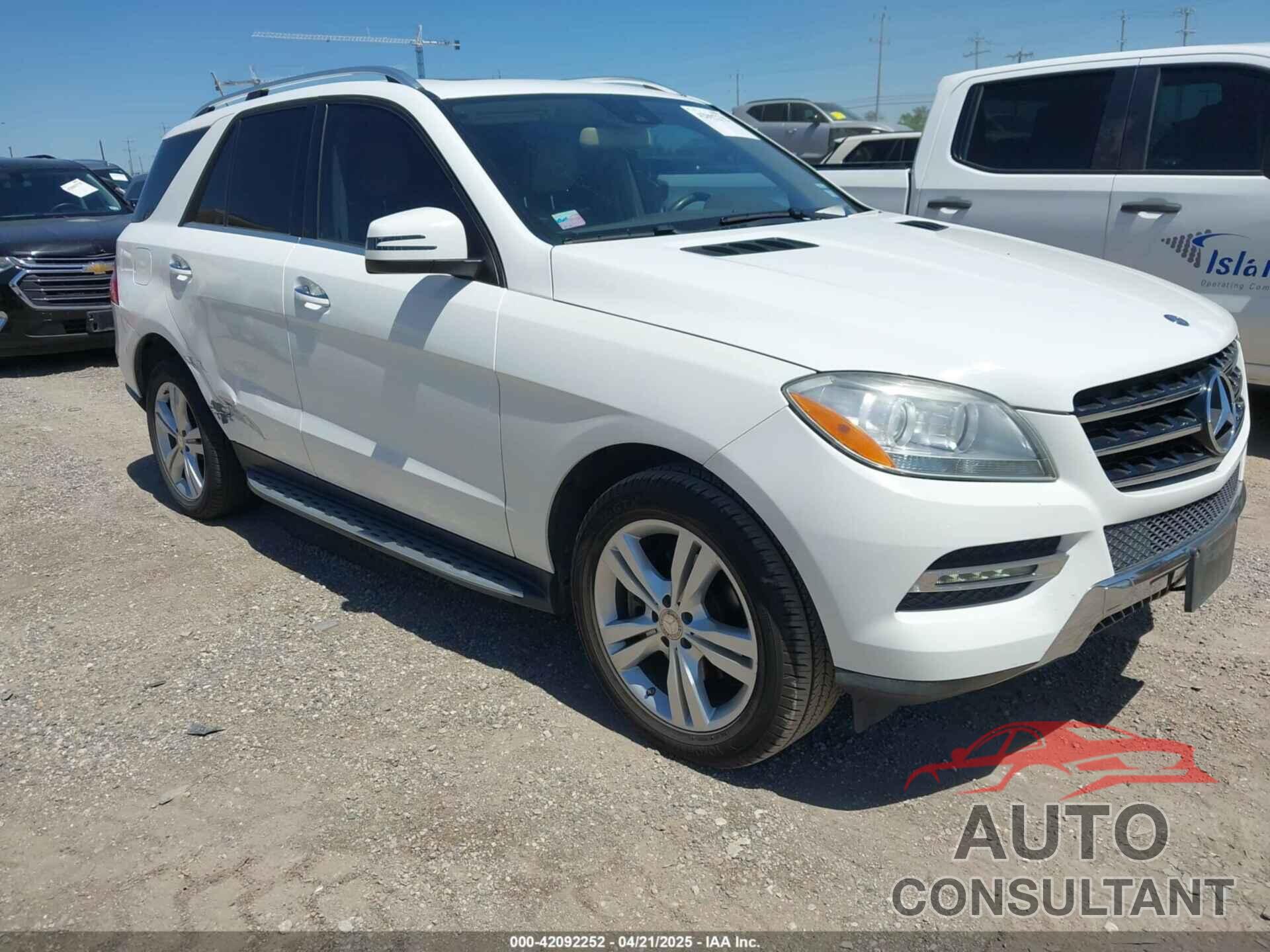 MERCEDES-BENZ ML 350 2014 - 4JGDA5JB9EA345780