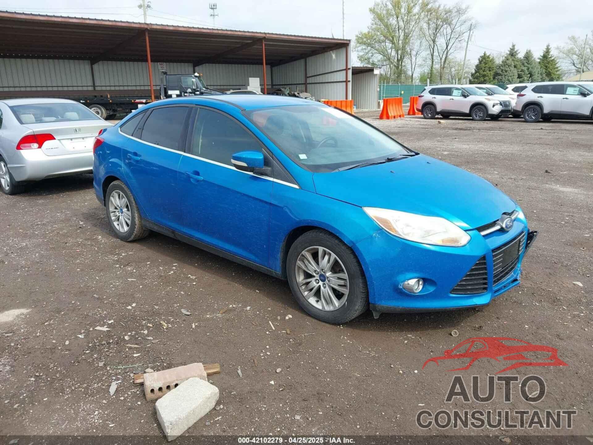 FORD FOCUS 2012 - 1FAHP3H2XCL162636