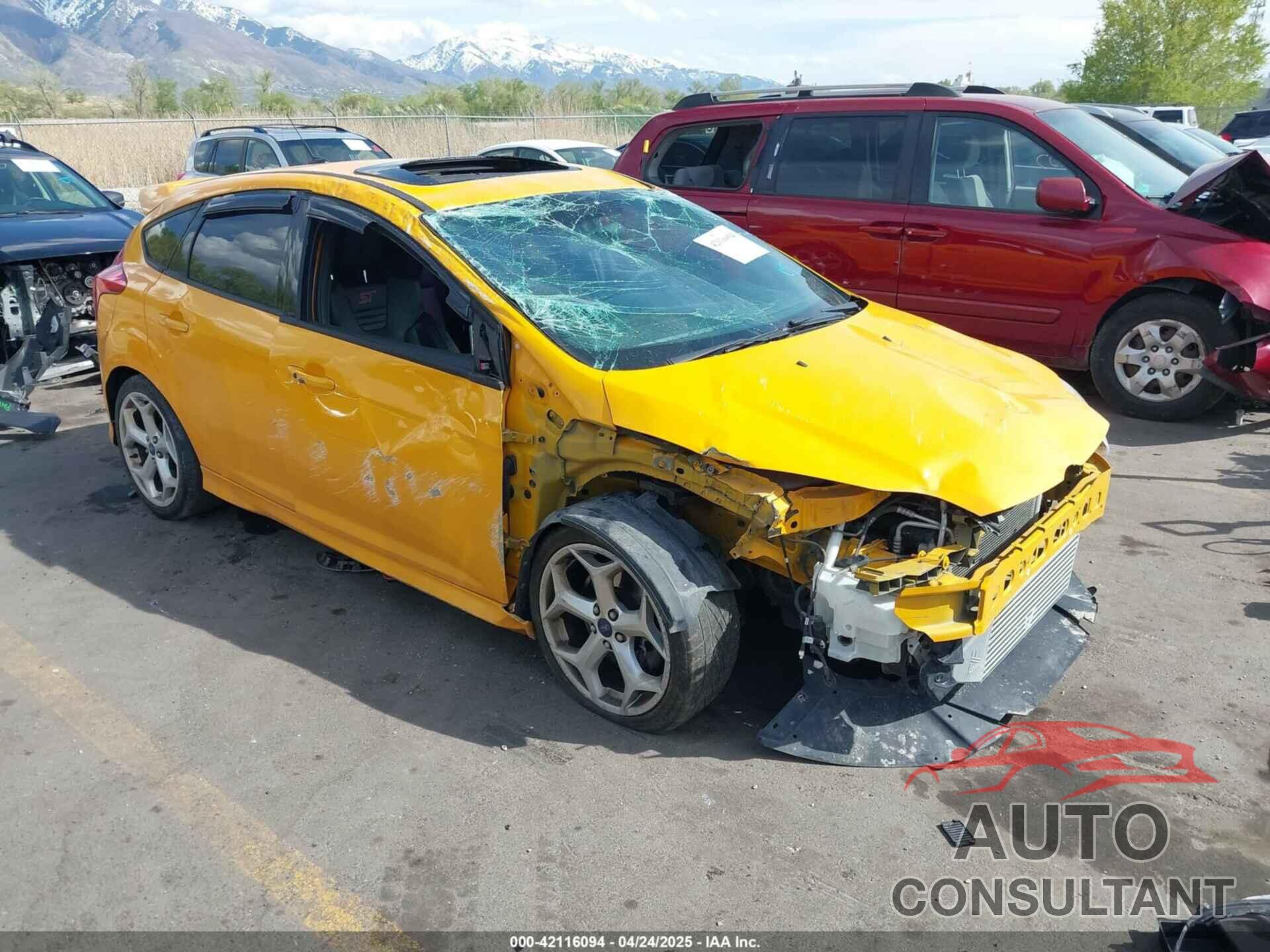 FORD FOCUS ST 2013 - 1FADP3L93DL196972