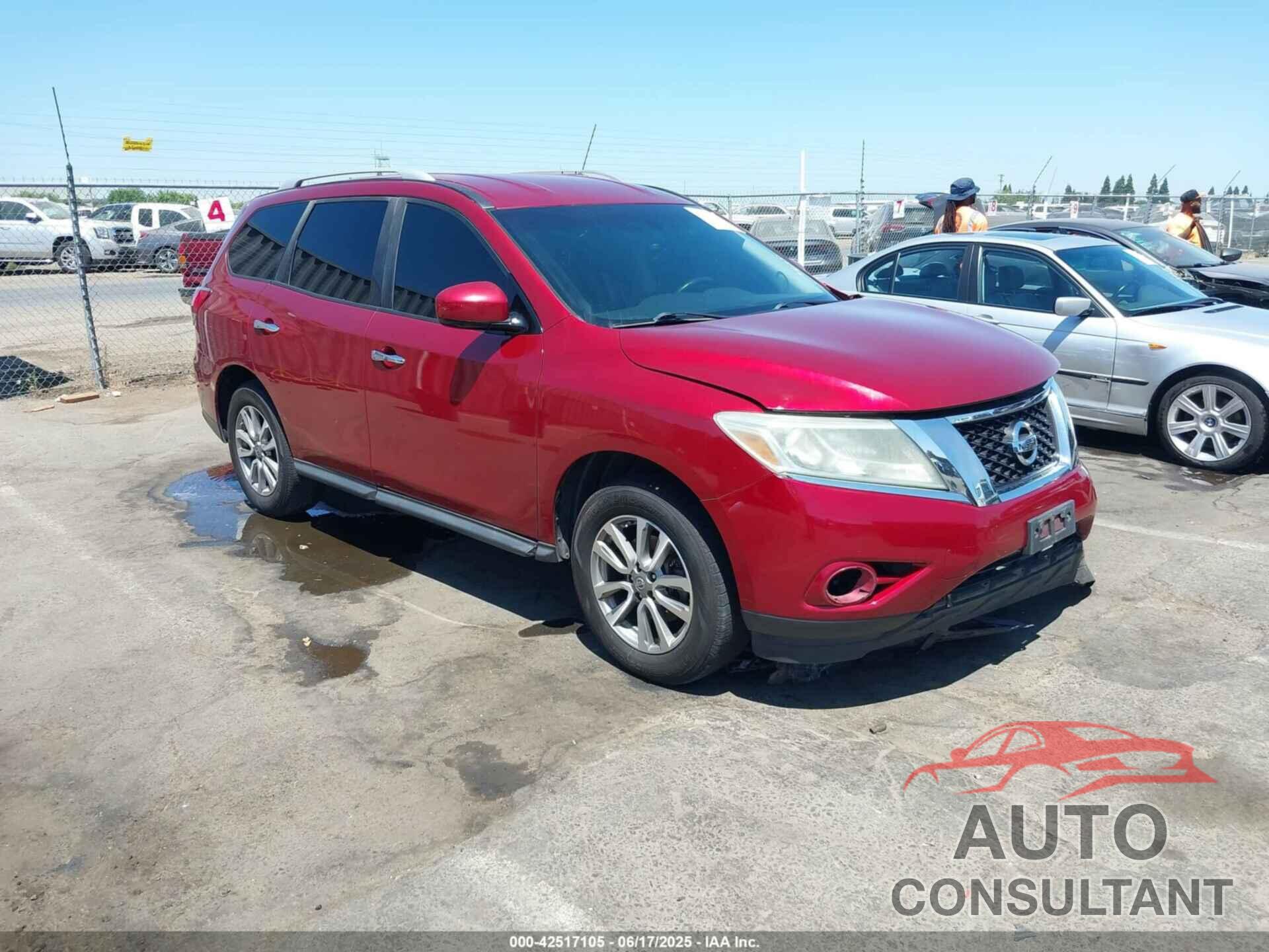 NISSAN PATHFINDER 2013 - 5N1AR2MN7DC638791