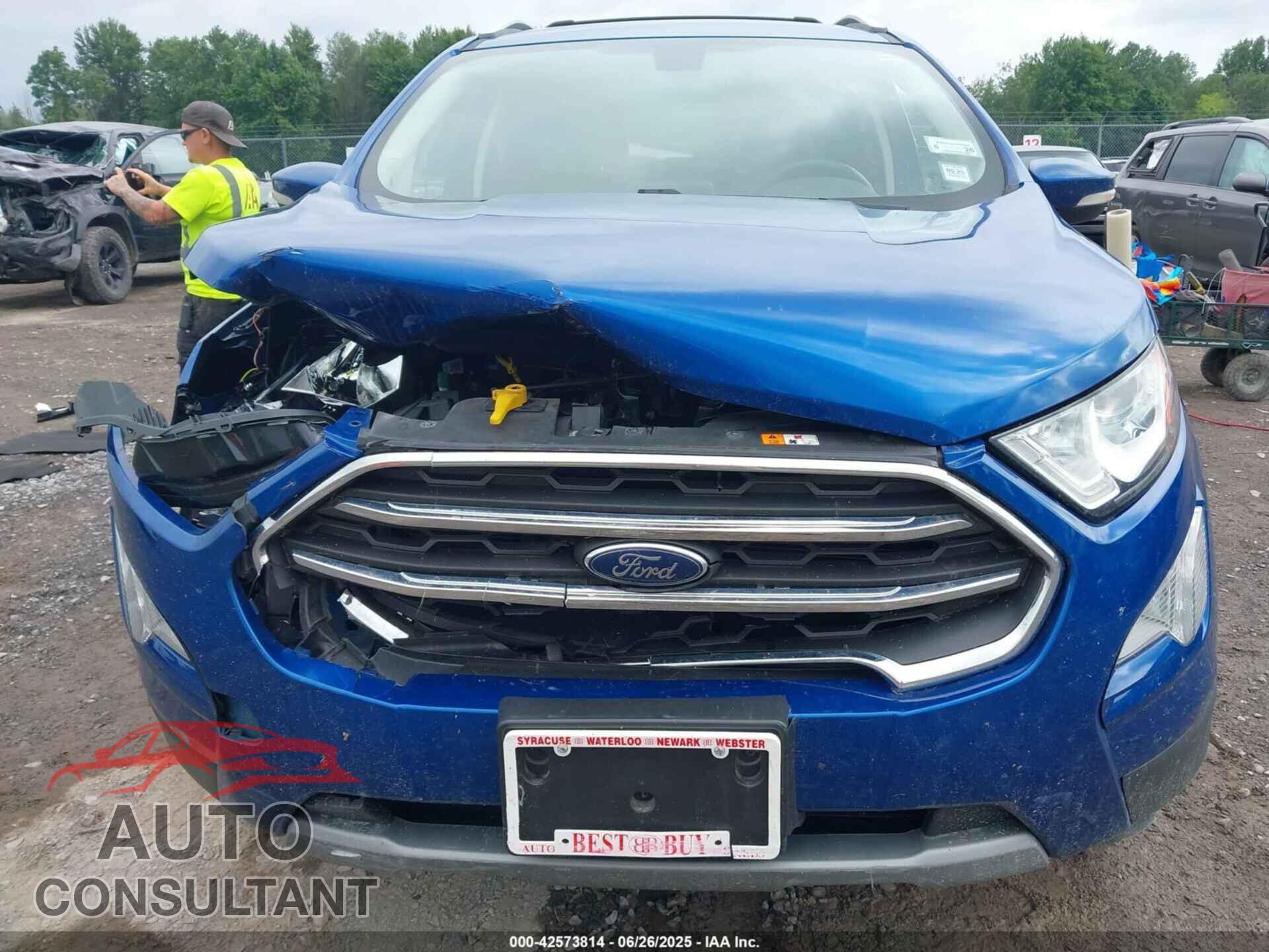 FORD ECOSPORT 2020 - MAJ6S3KL2LC333743