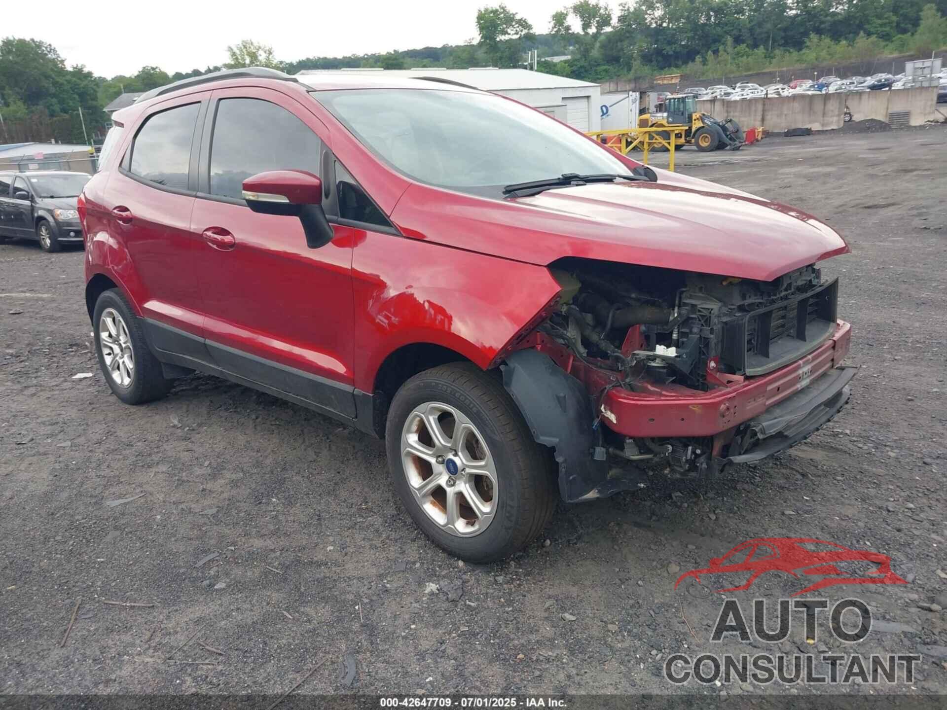 FORD ECOSPORT 2018 - MAJ3P1TE3JC169327
