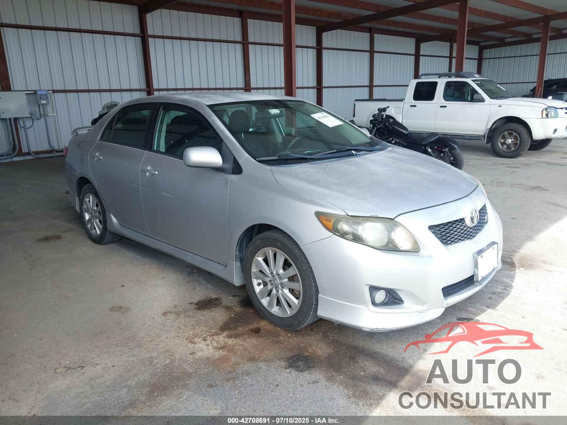TOYOTA COROLLA 2009 - 2T1BU40EX9C037267