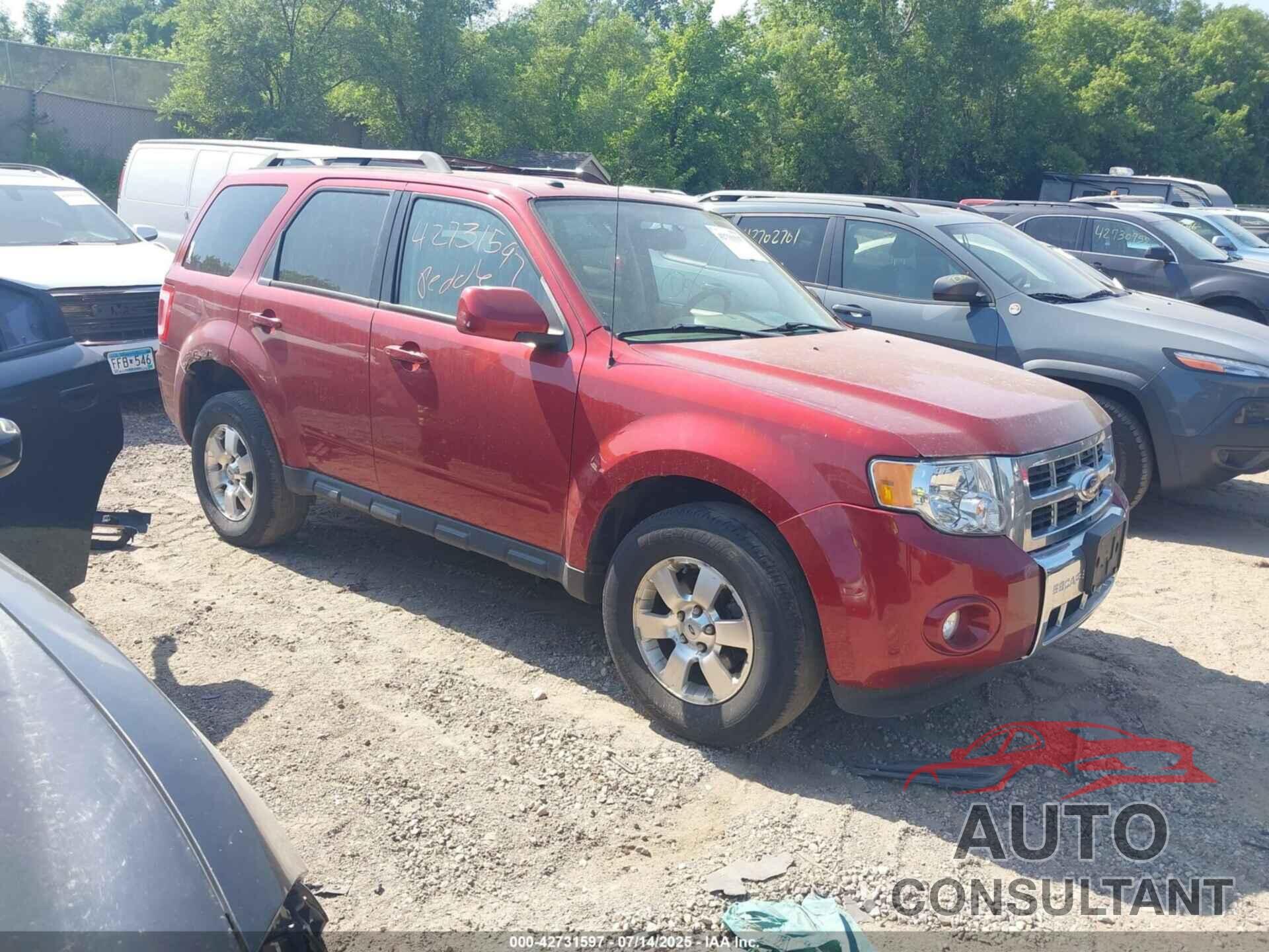 FORD ESCAPE 2012 - 1FMCU9E71CKC67034