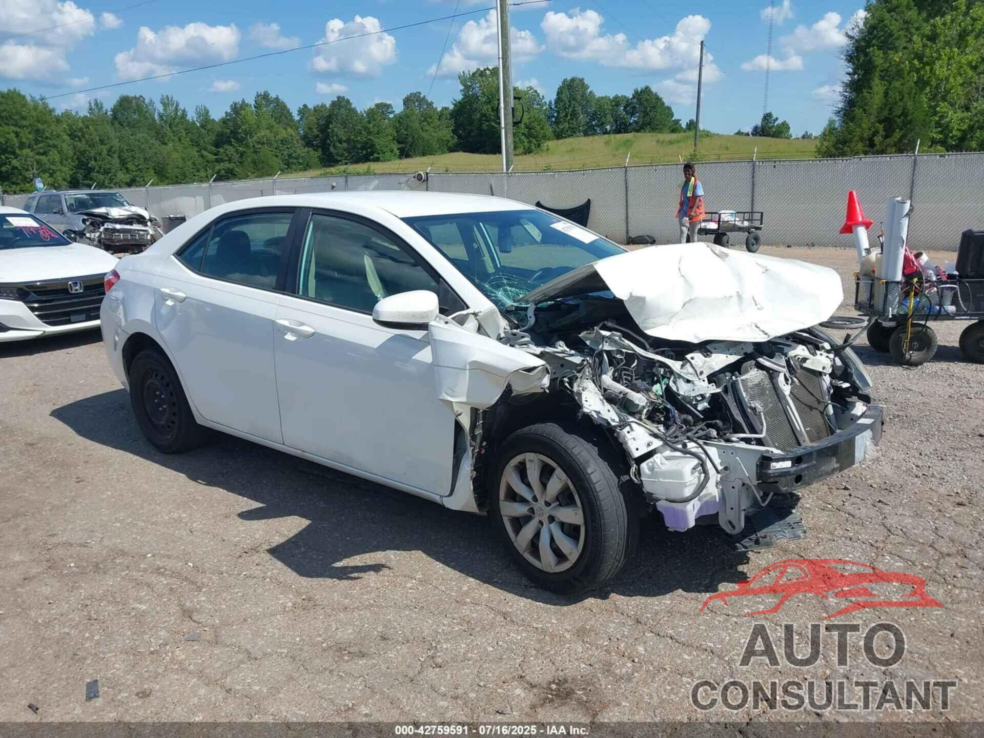 TOYOTA COROLLA 2014 - 2T1BURHE4EC203990