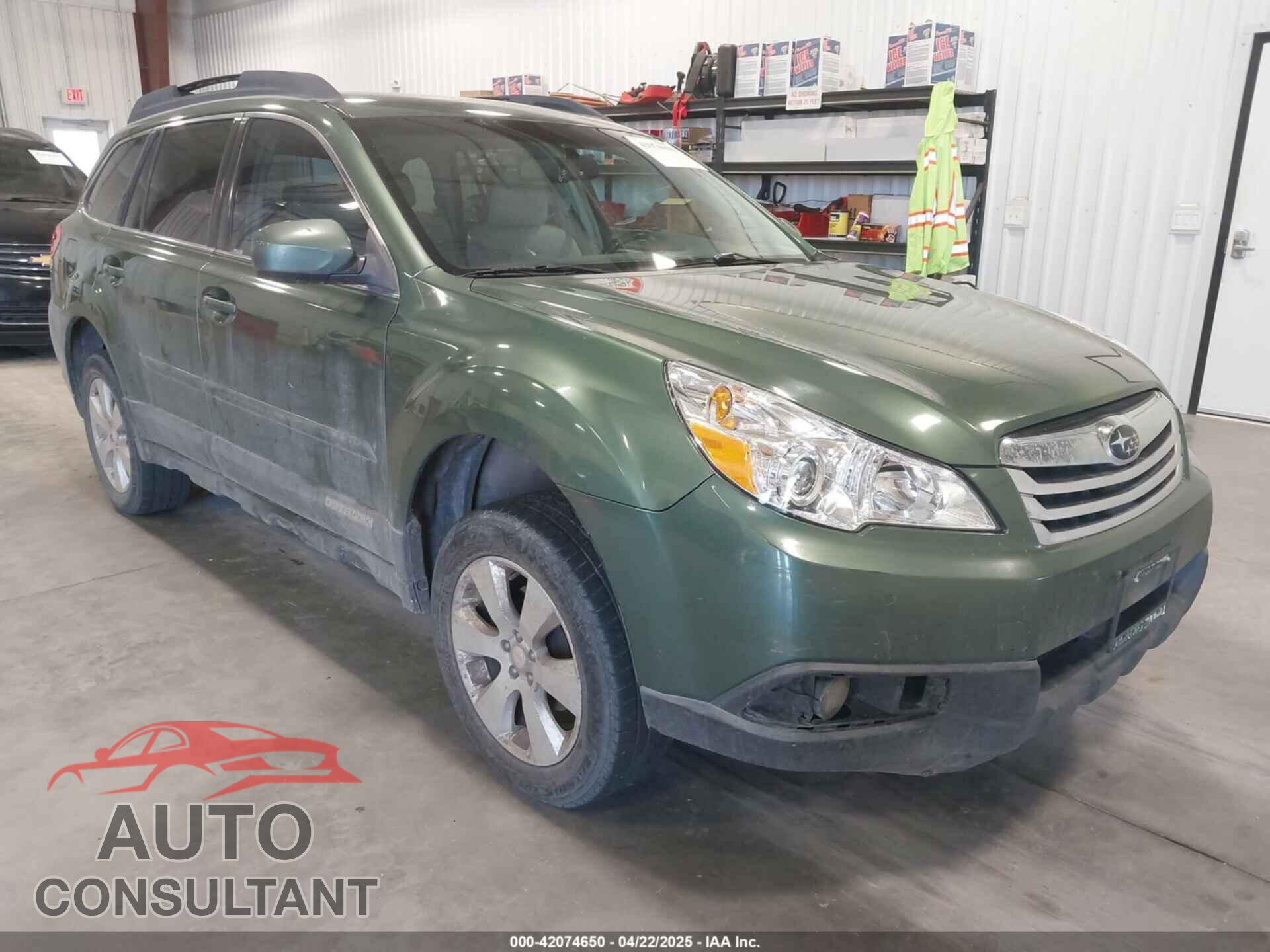 SUBARU OUTBACK 2011 - 4S4BRBCC0B3395990