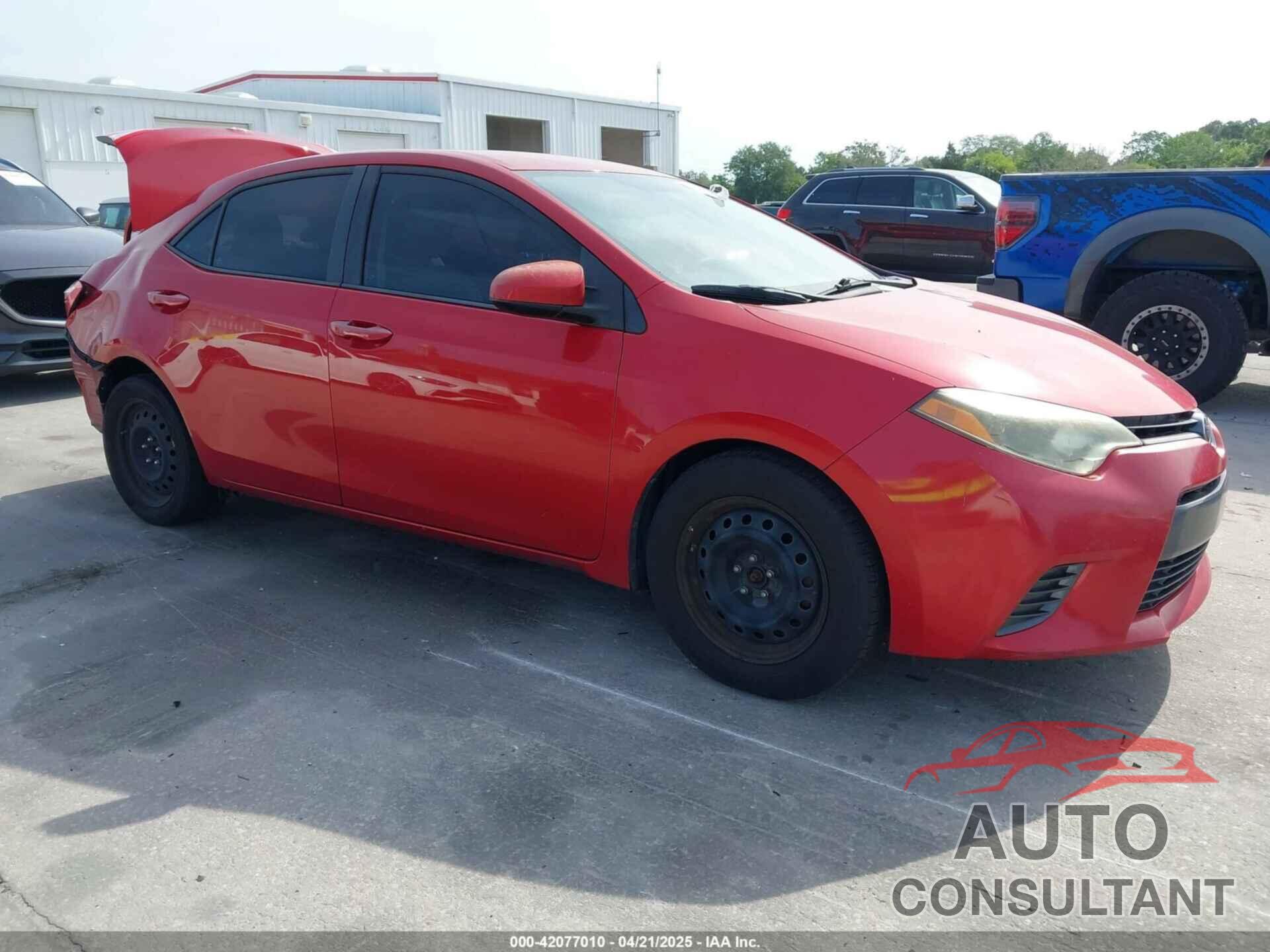 TOYOTA COROLLA 2015 - 2T1BURHE3FC366745