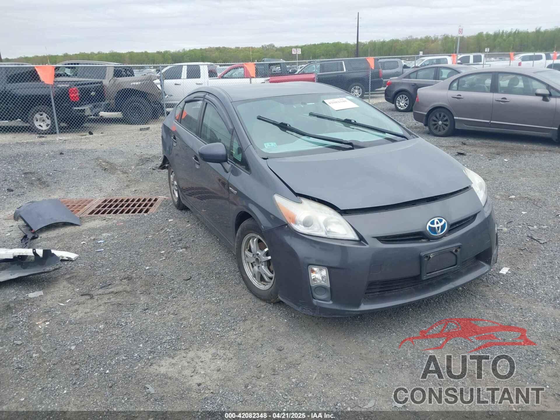 TOYOTA PRIUS 2010 - JTDKN3DU0A0109858