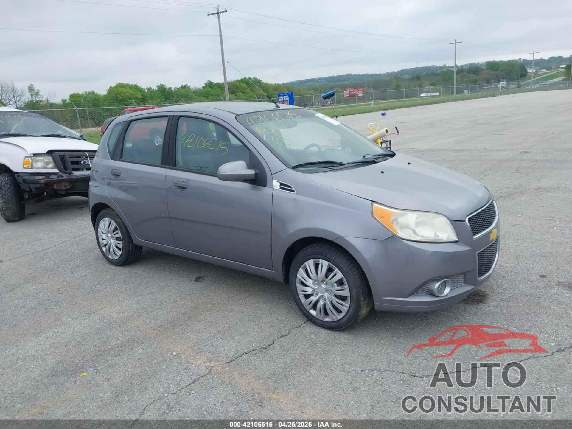 CHEVROLET AVEO 2011 - KL1TG6DE4BB180891