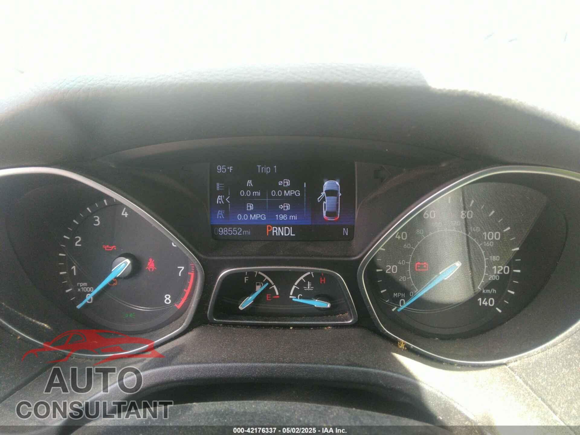 FORD FOCUS 2016 - 1FADP3F29GL296898