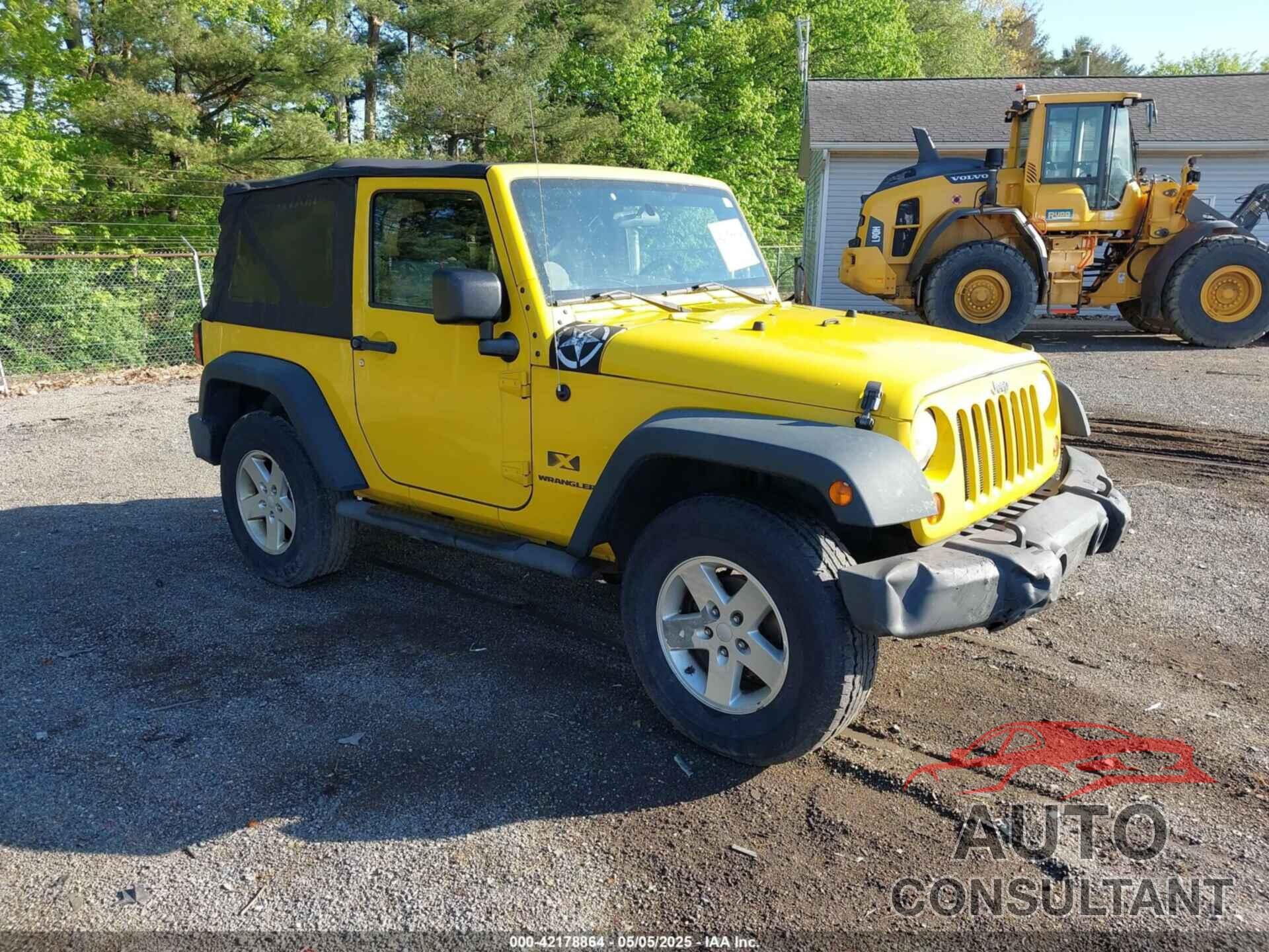 JEEP WRANGLER 2009 - 1J4FA24129L754352