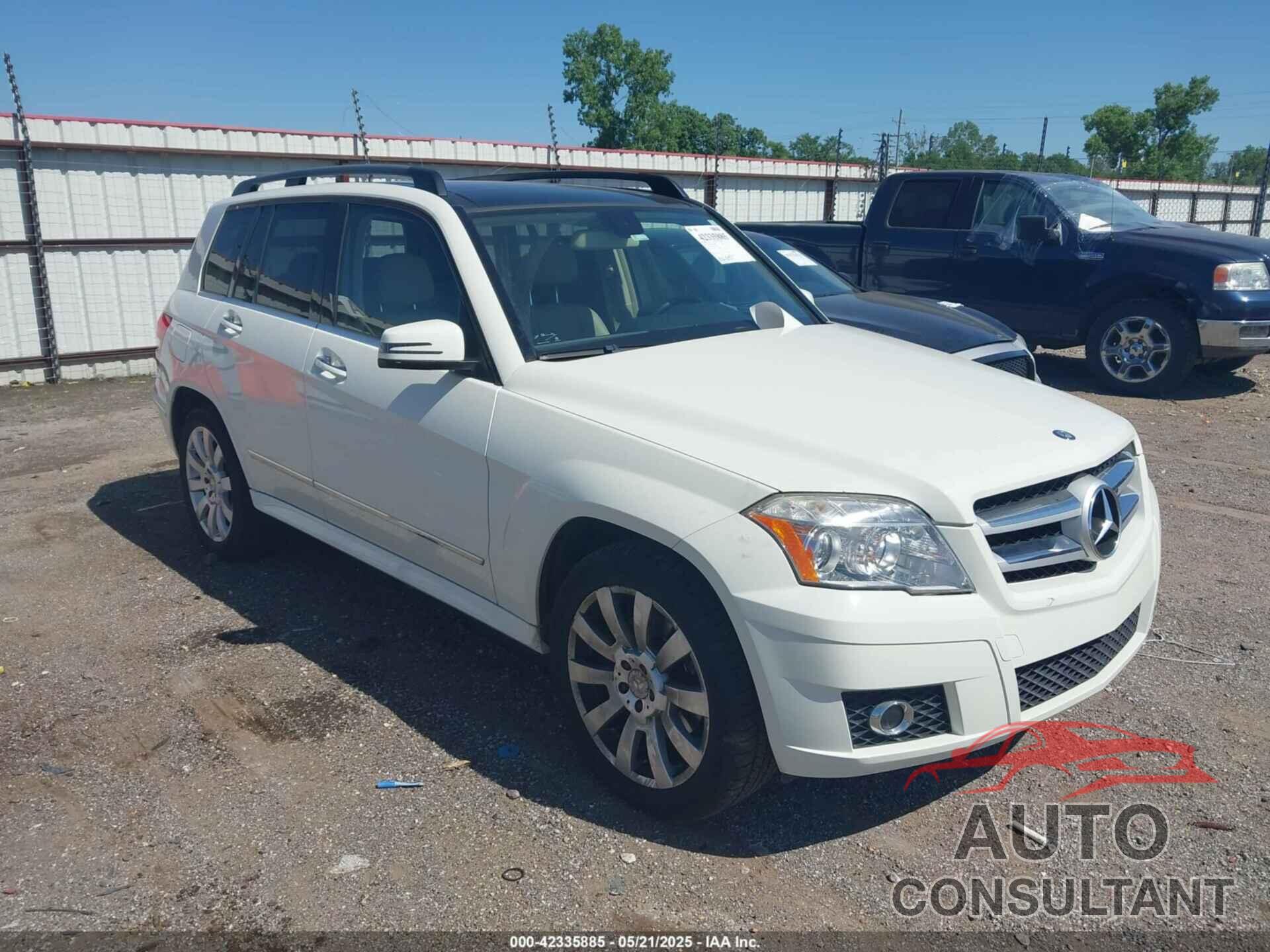 MERCEDES-BENZ GLK 350 2012 - WDCGG8HB3CF901289