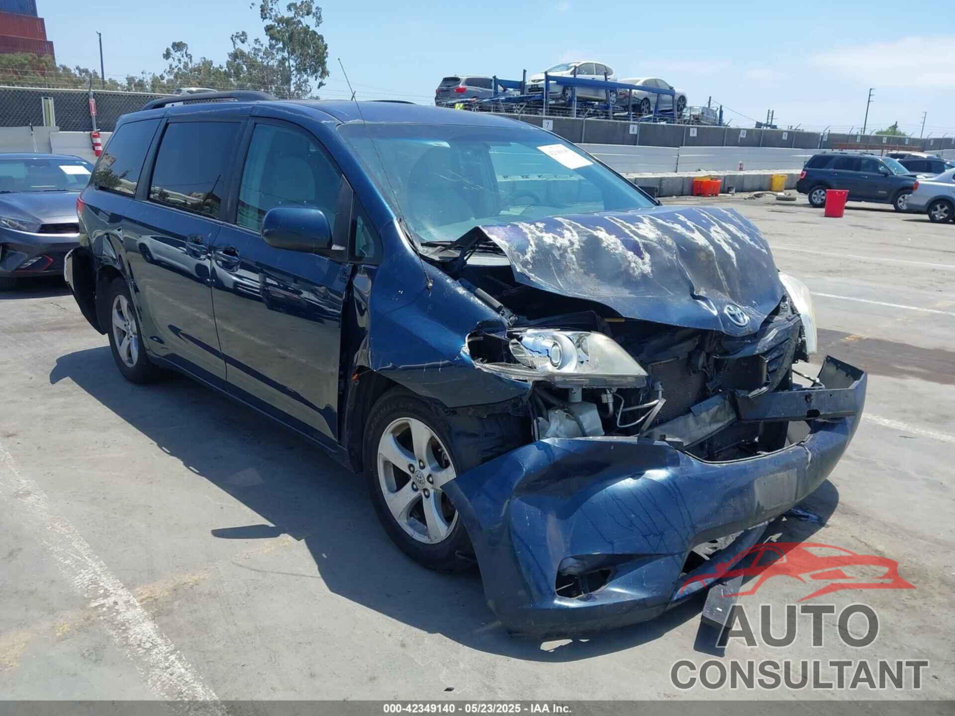 TOYOTA SIENNA 2012 - 5TDKK3DC5CS190470