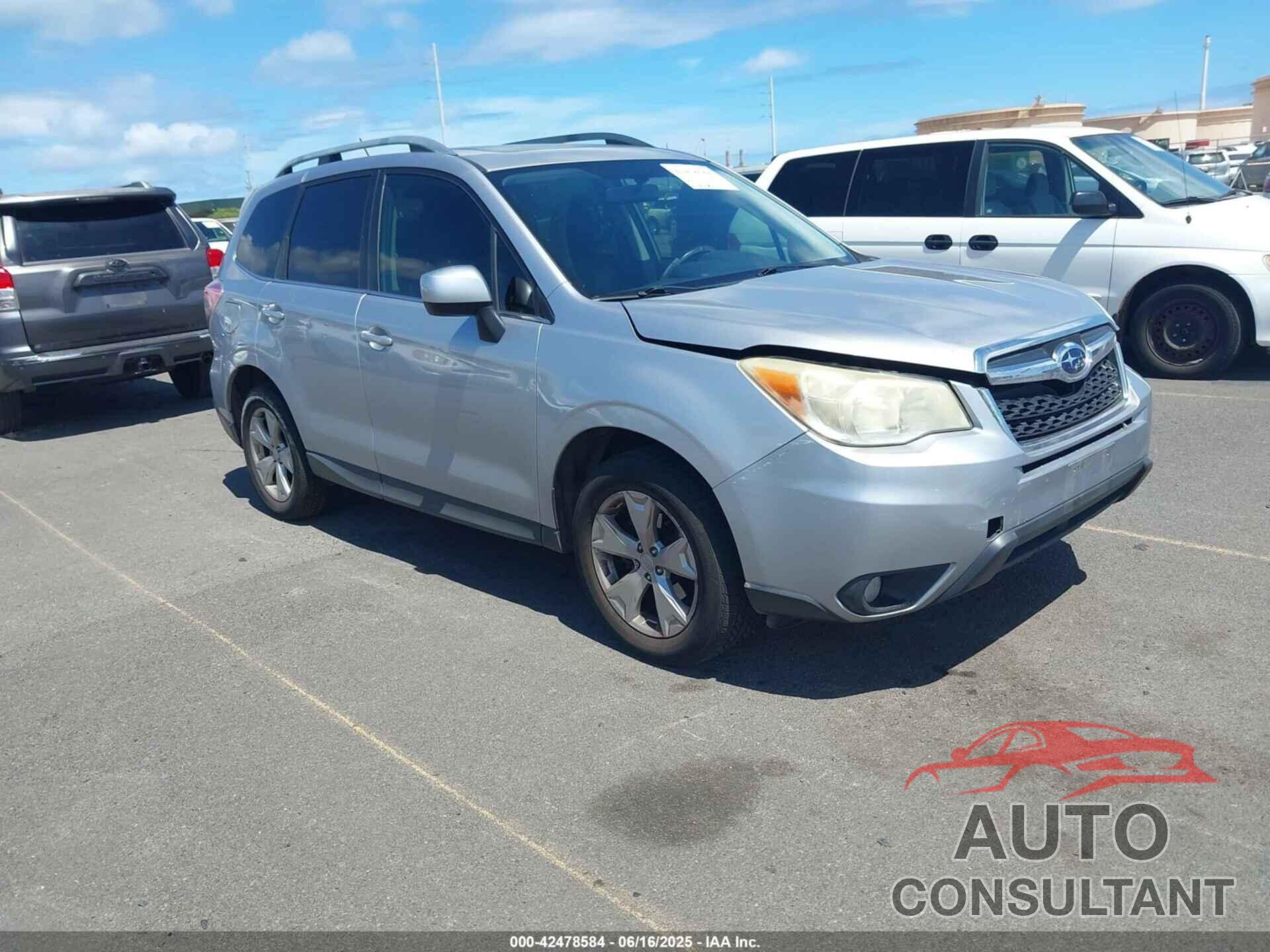 SUBARU FORESTER 2015 - JF2SJAHC7FH546431