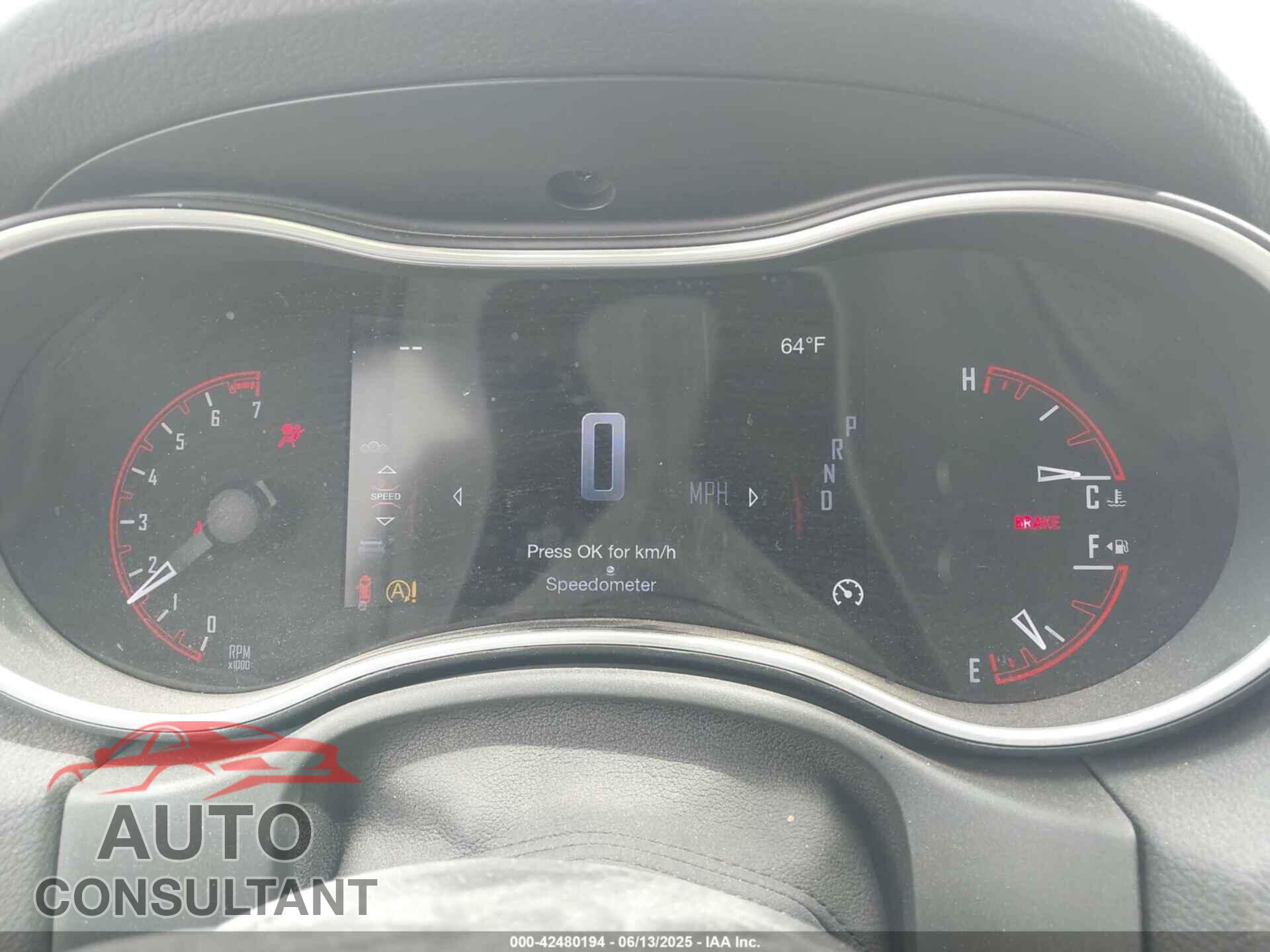 DODGE DURANGO 2019 - 1C4RDJAG0KC848670