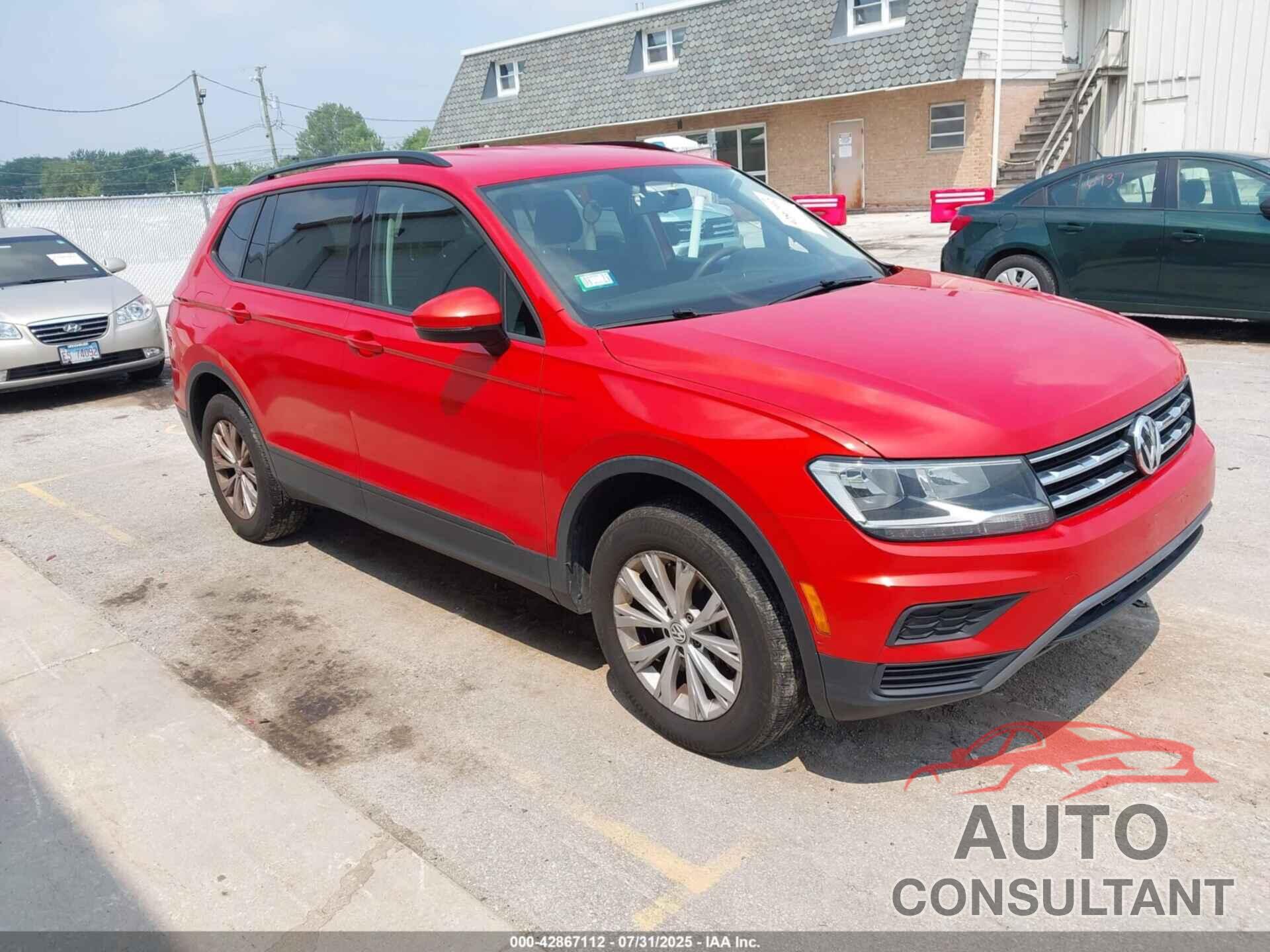 VOLKSWAGEN TIGUAN 2018 - 3VV0B7AX5JM071306