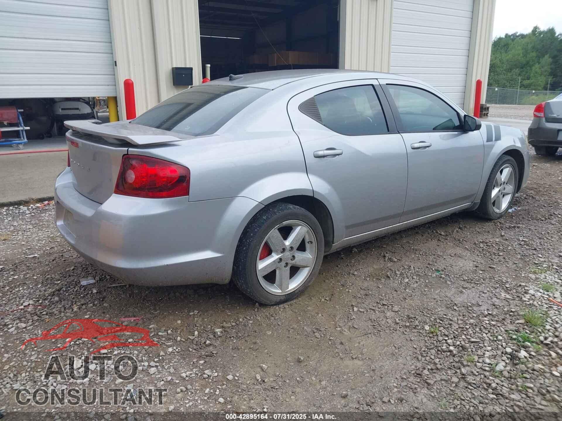 DODGE AVENGER 2013 - 1C3CDZAG9DN770180