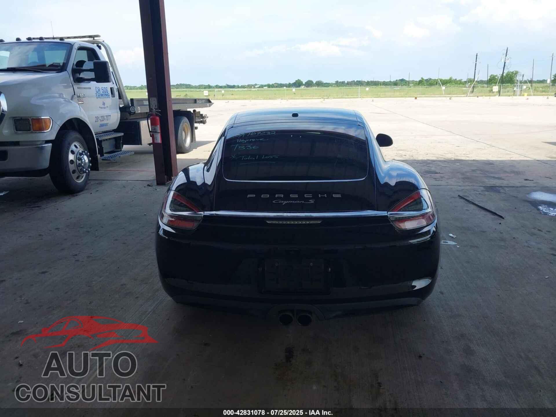 PORSCHE CAYMAN 2014 - WP0AB2A85EK192641