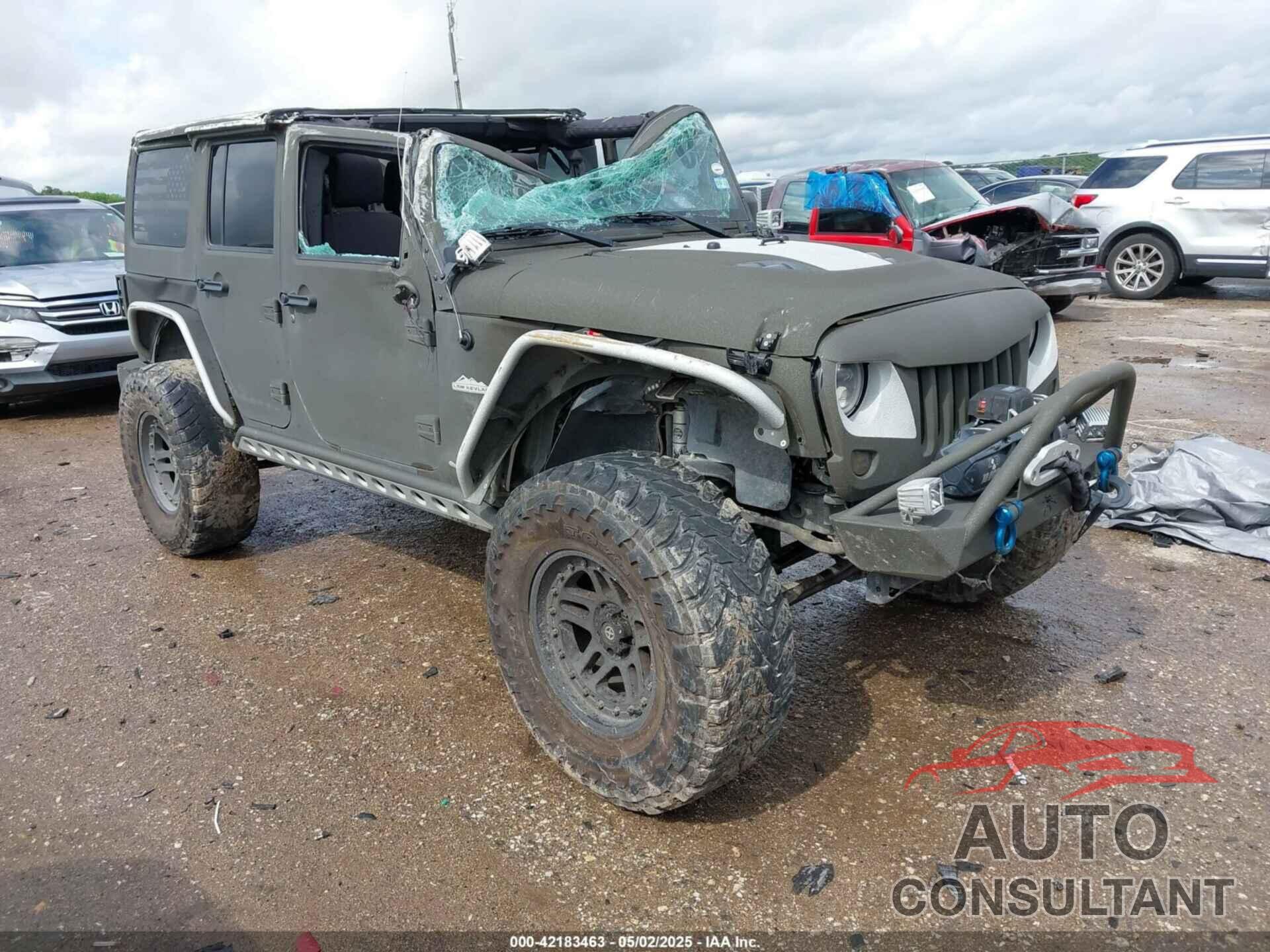 JEEP WRANGLER UNLIMITED 2016 - 1C4BJWDGXGL155342