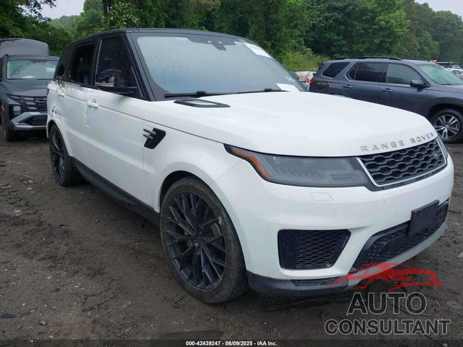 LAND ROVER RANGE ROVER SPORT 2019 - SALWG2RU6KA866587