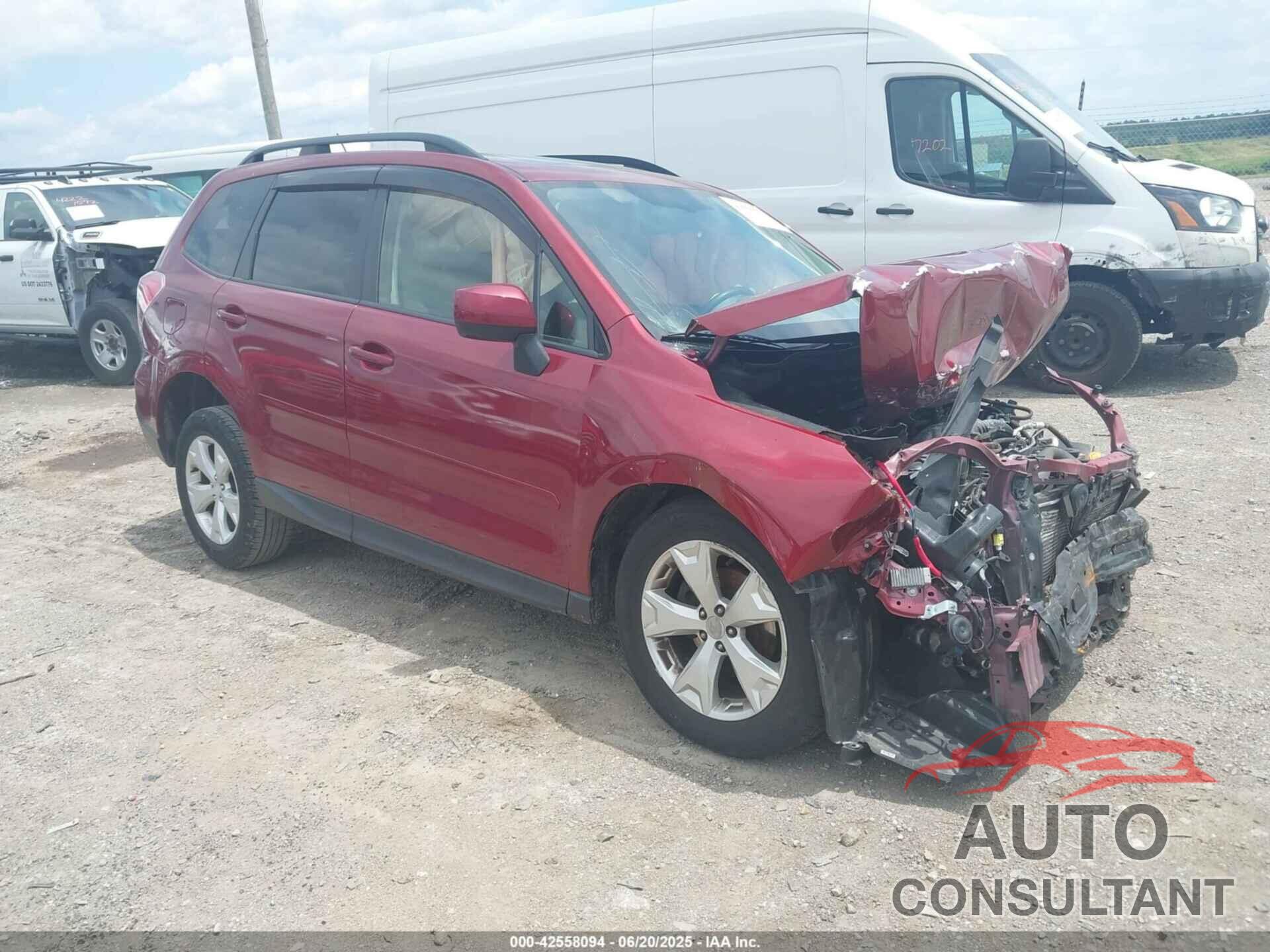 SUBARU FORESTER 2015 - JF2SJADC5FH588540