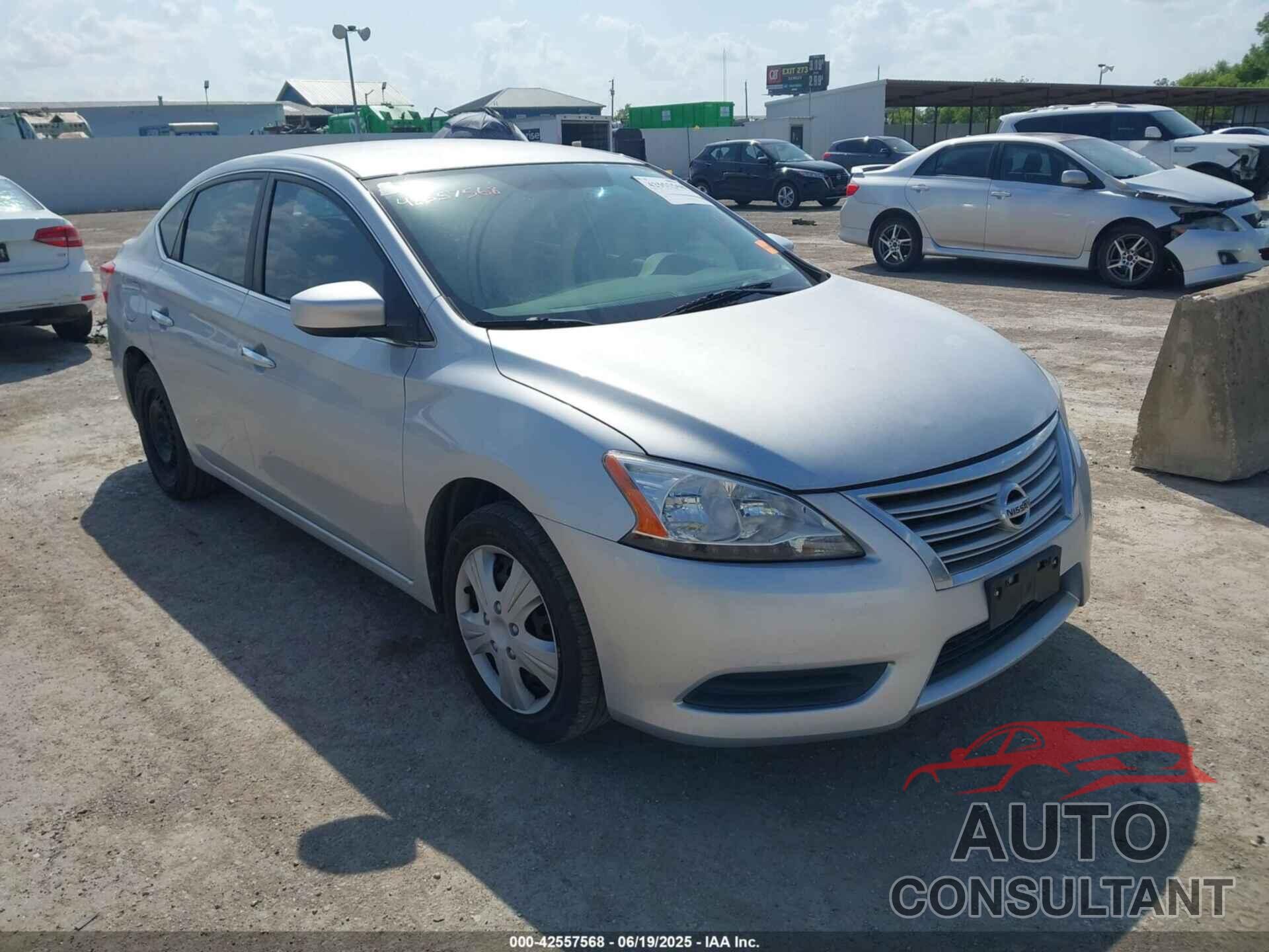 NISSAN SENTRA 2015 - 3N1AB7AP4FY334486