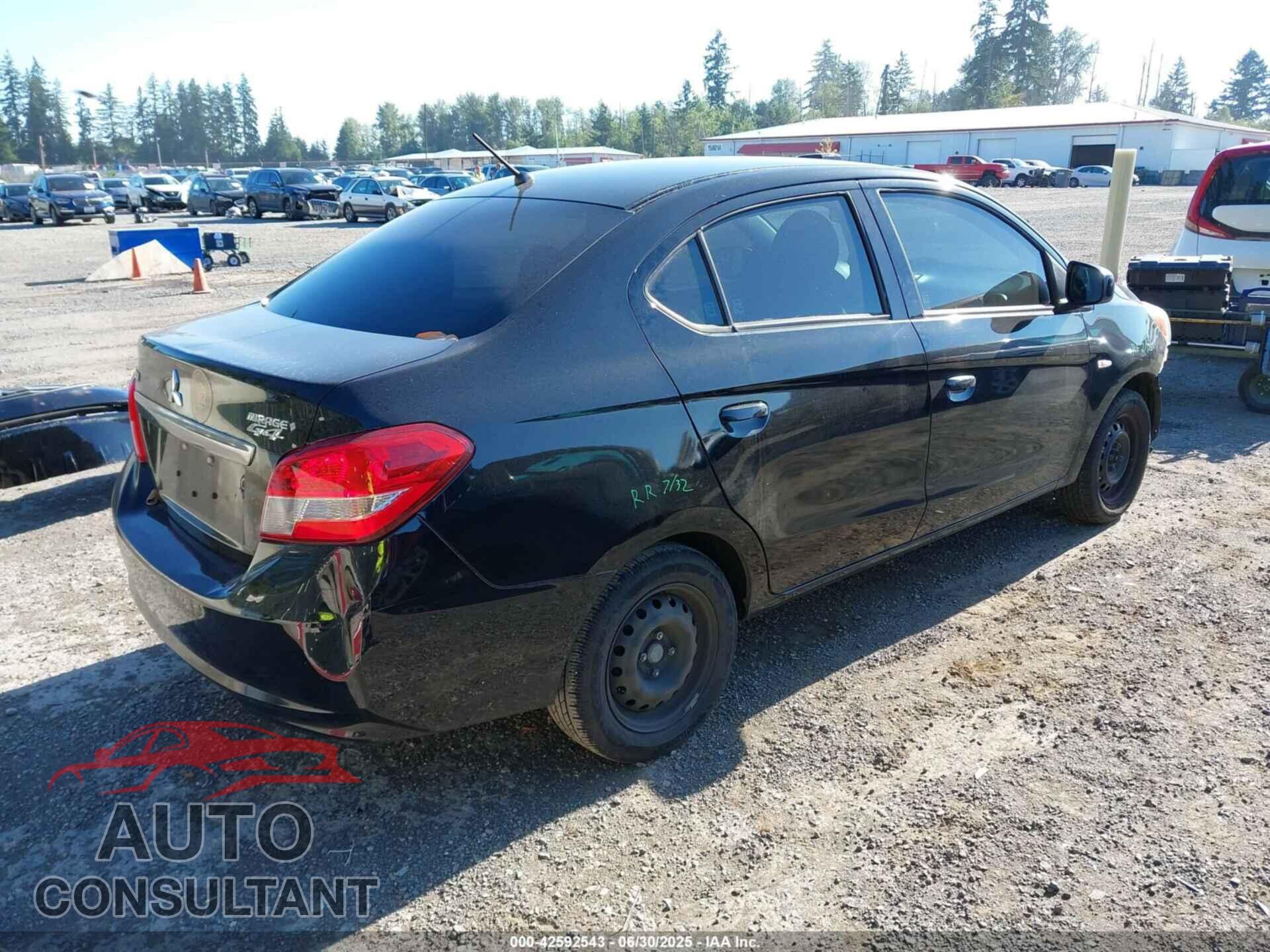 MITSUBISHI MIRAGE G4 2017 - ML32F3FJ3HHF14338