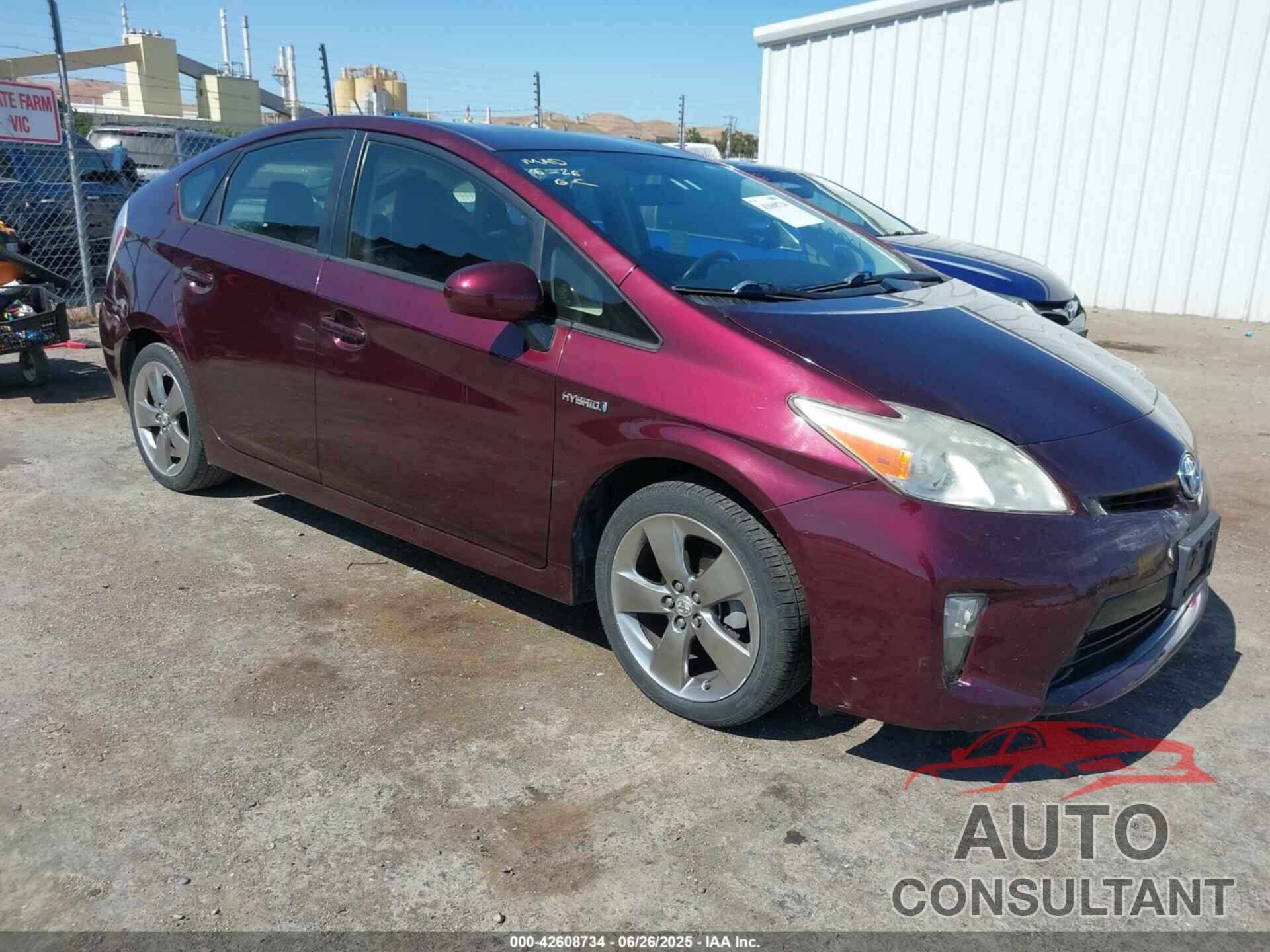 TOYOTA PRIUS 2013 - JTDKN3DU1D5621913