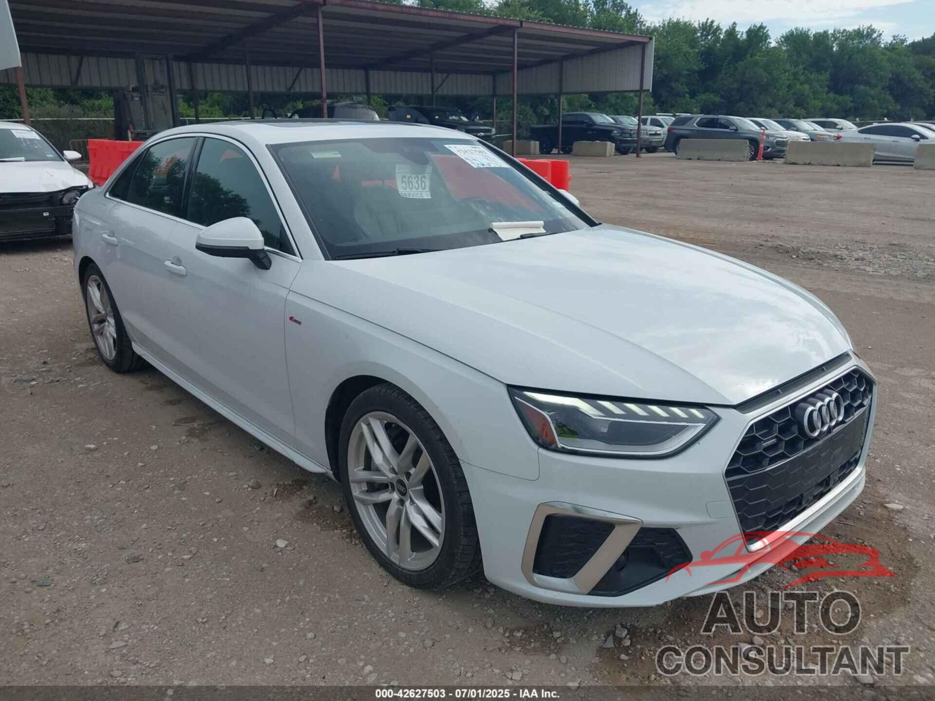 AUDI A4 2023 - WAUEAAF41PN010324
