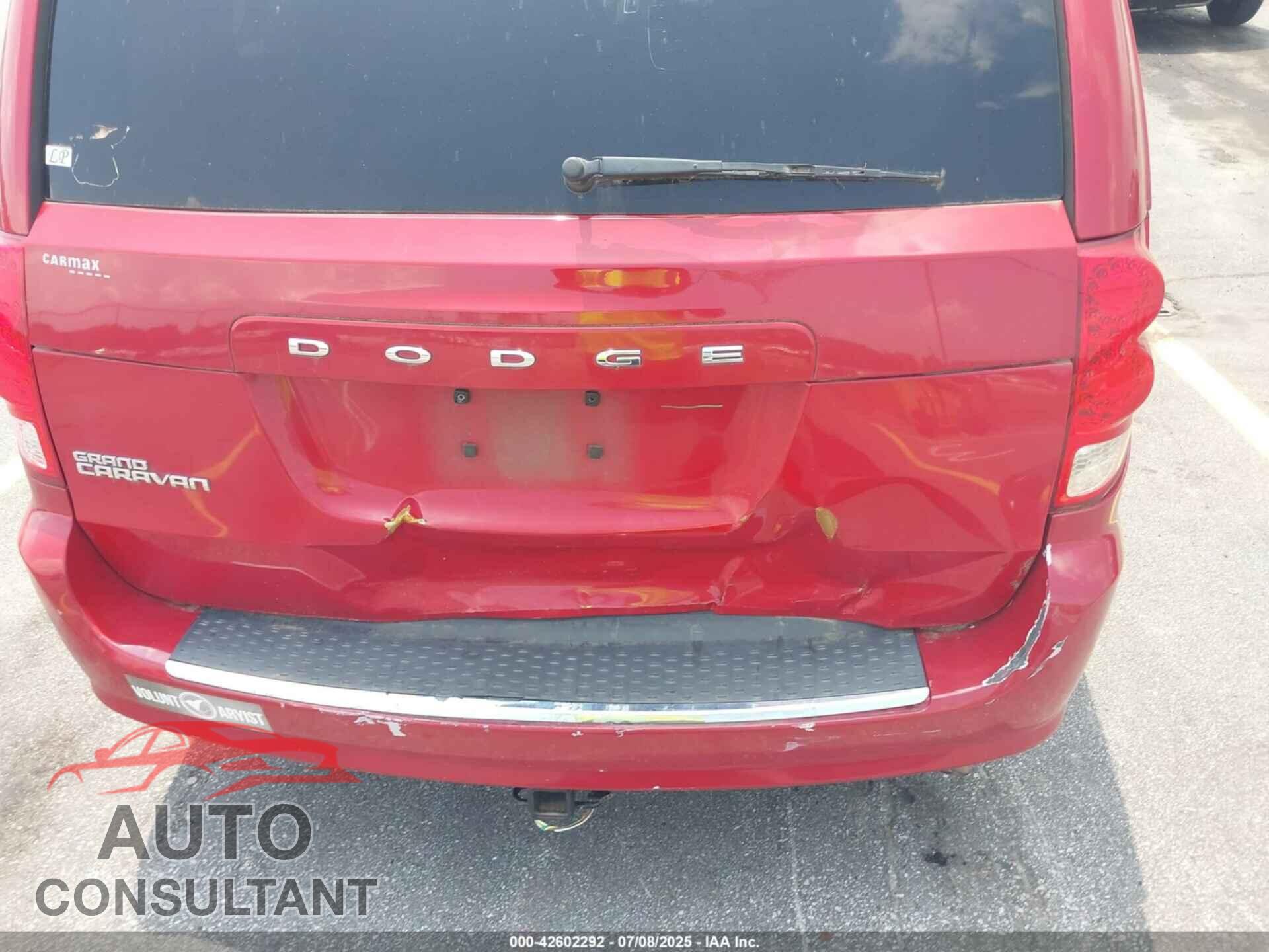 DODGE GRAND CARAVAN 2013 - 2C4RDGBG9DR719614
