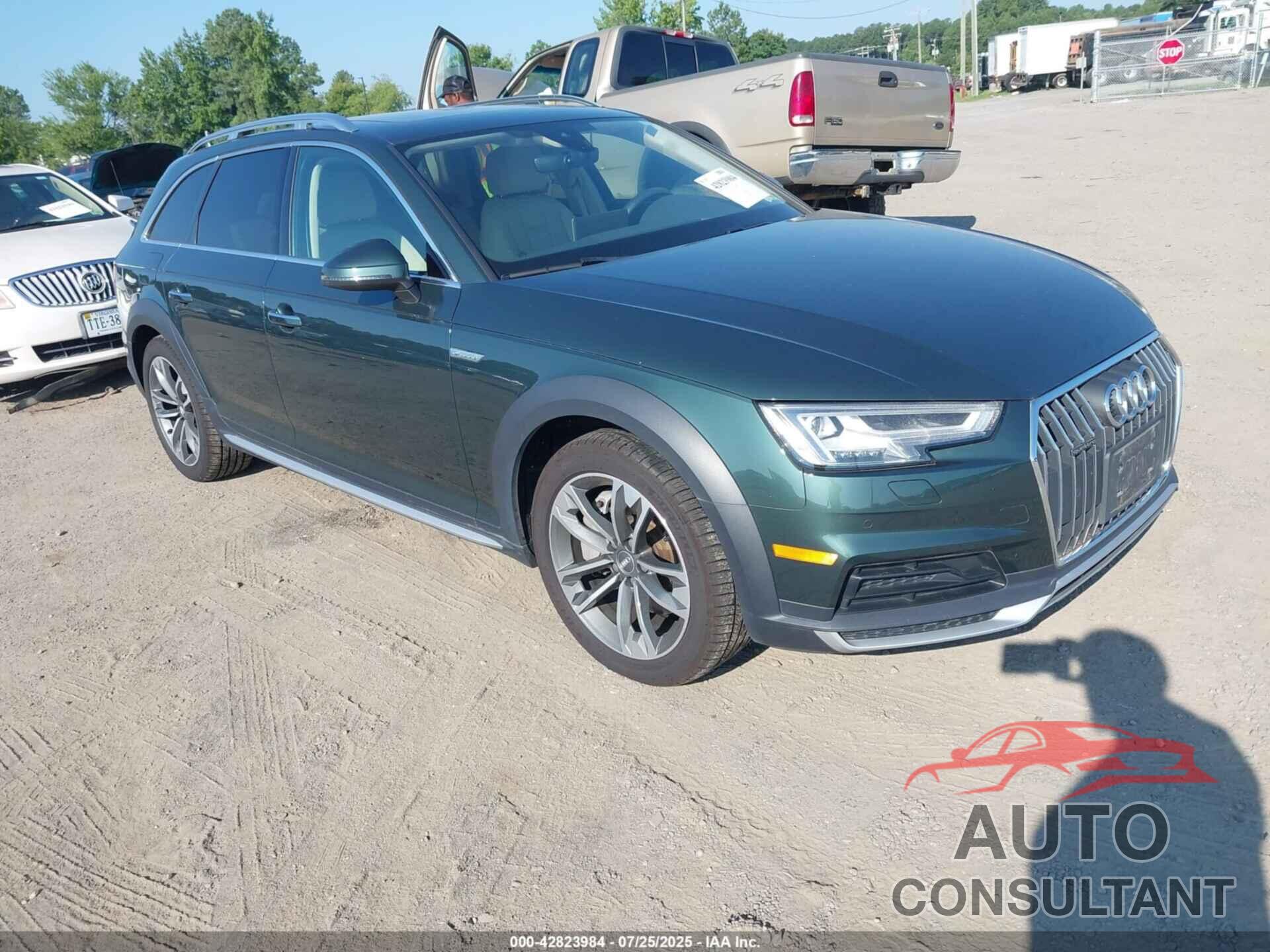 AUDI A4 ALLROAD 2018 - WA18NAF44JA036560