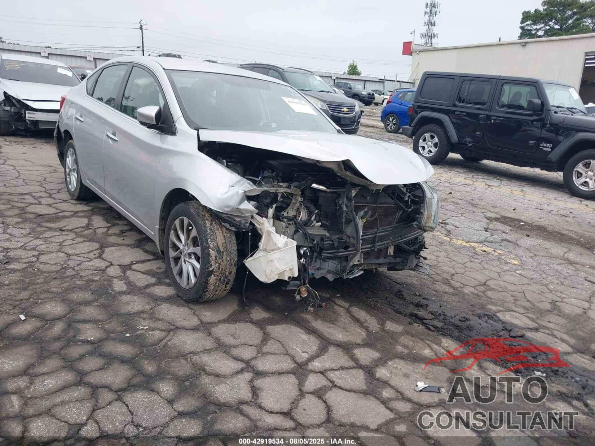 NISSAN SENTRA 2019 - 3N1AB7AP2KY423001