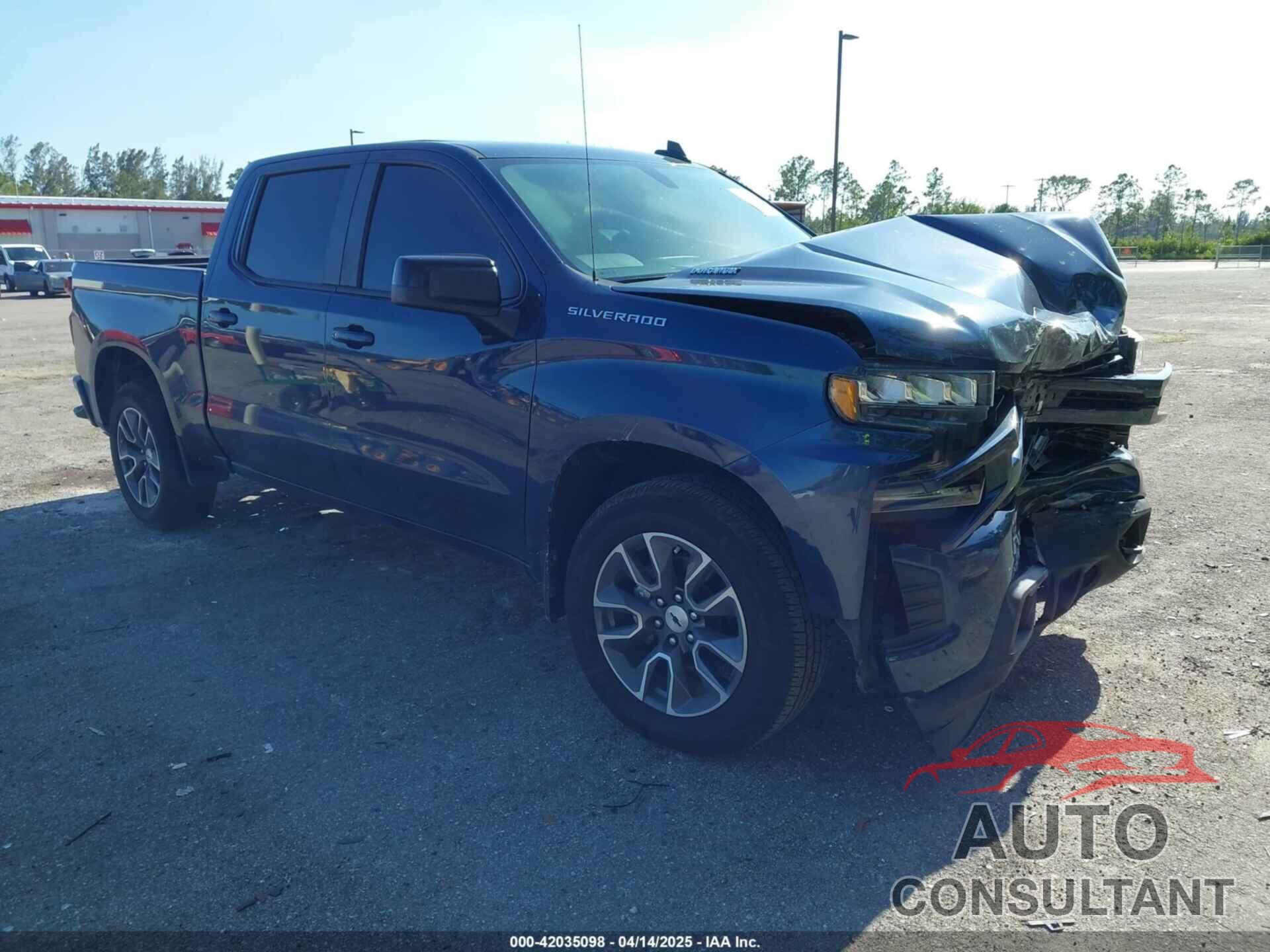 CHEVROLET SILVERADO 1500 2021 - 3GCPWDETXMG416324