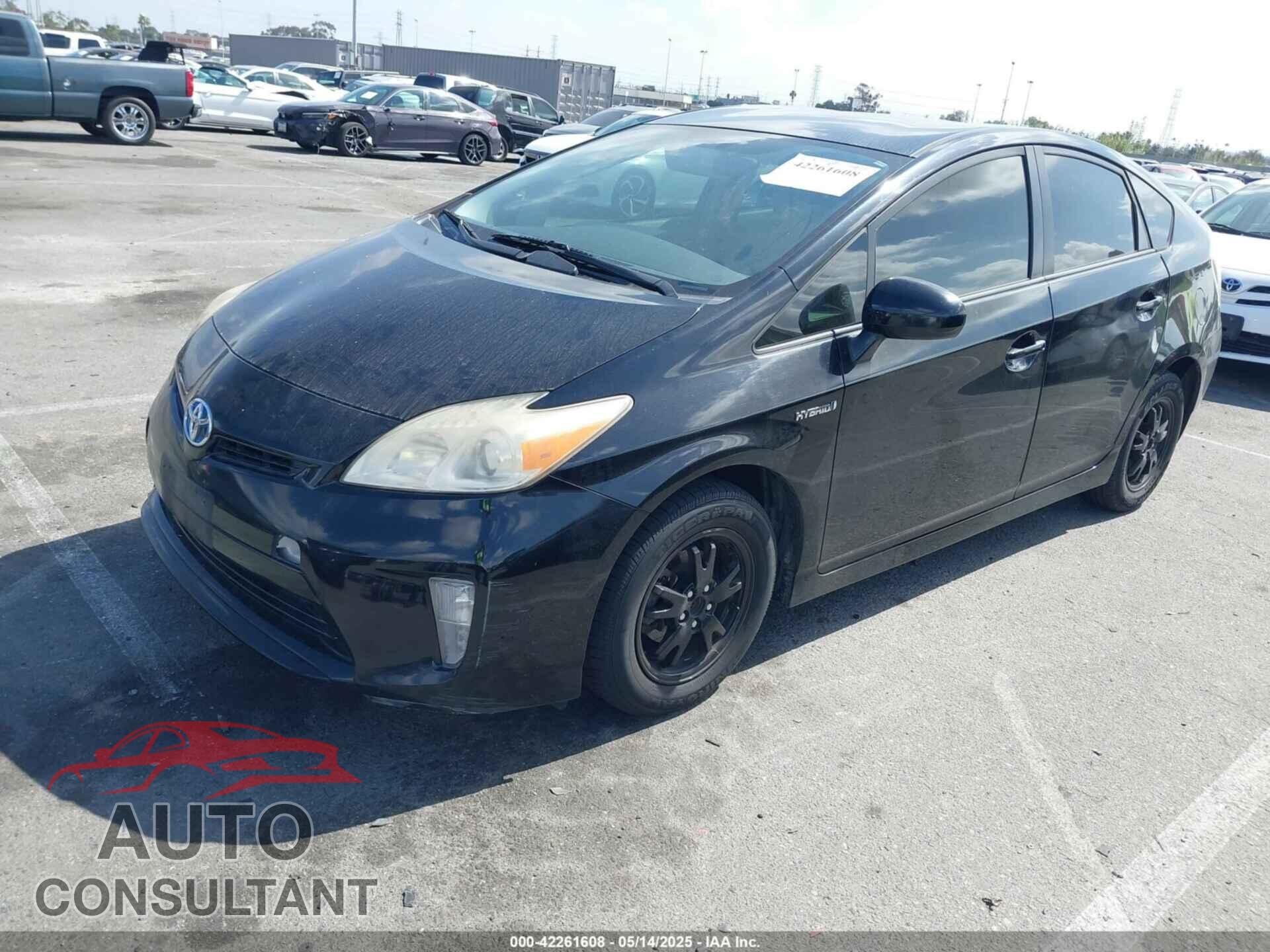 TOYOTA PRIUS 2012 - JTDKN3DU4C0334738