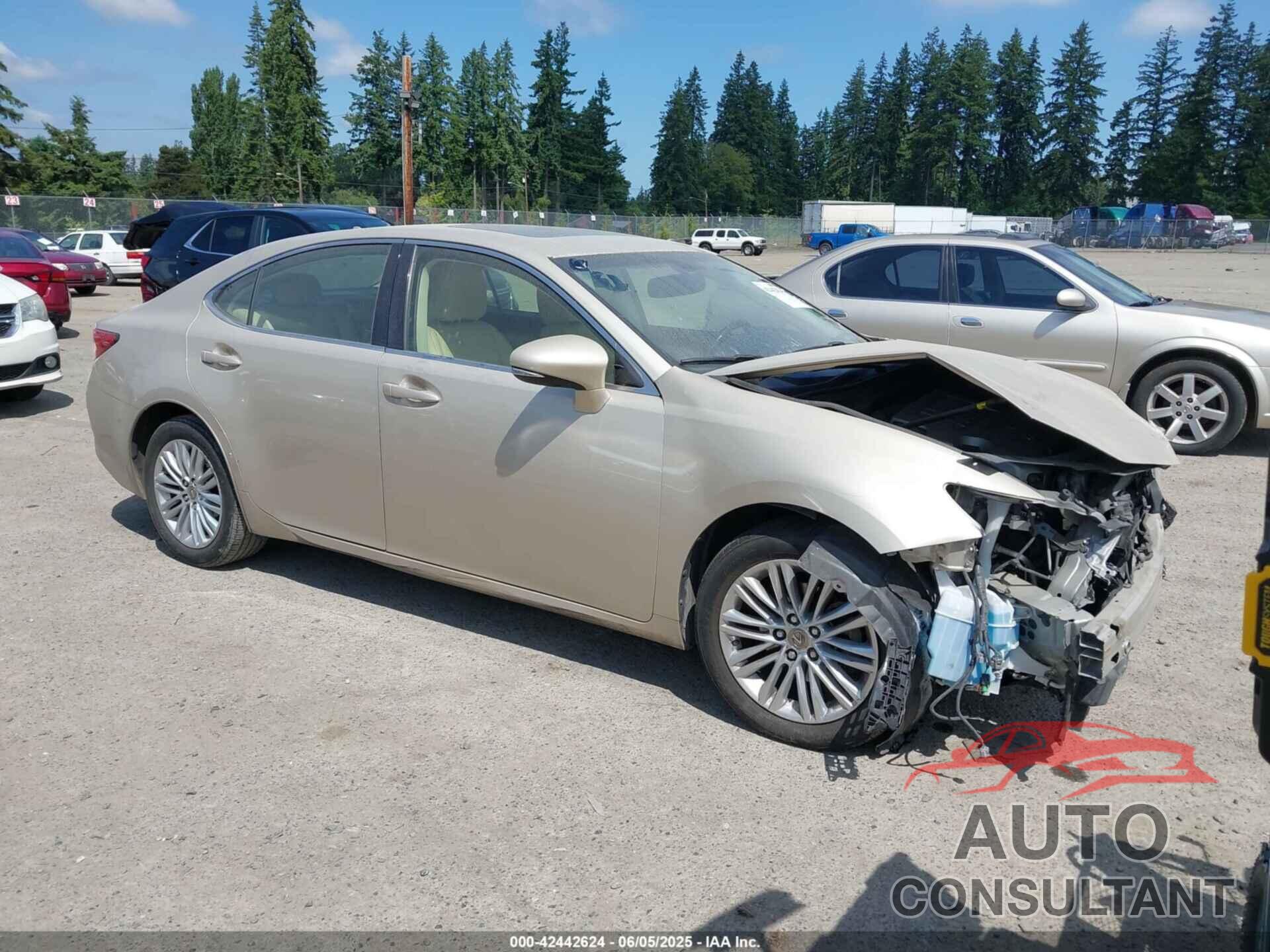 LEXUS ES 350 2013 - JTHBK1GG0D2002254