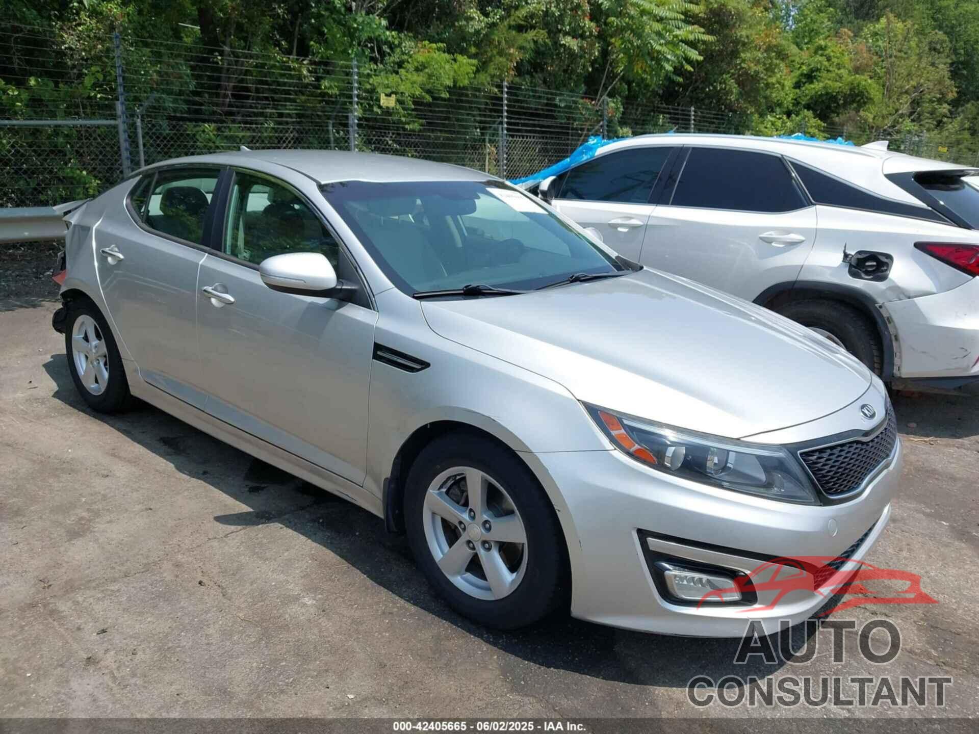 KIA OPTIMA 2014 - KNAGM4A79E5499118
