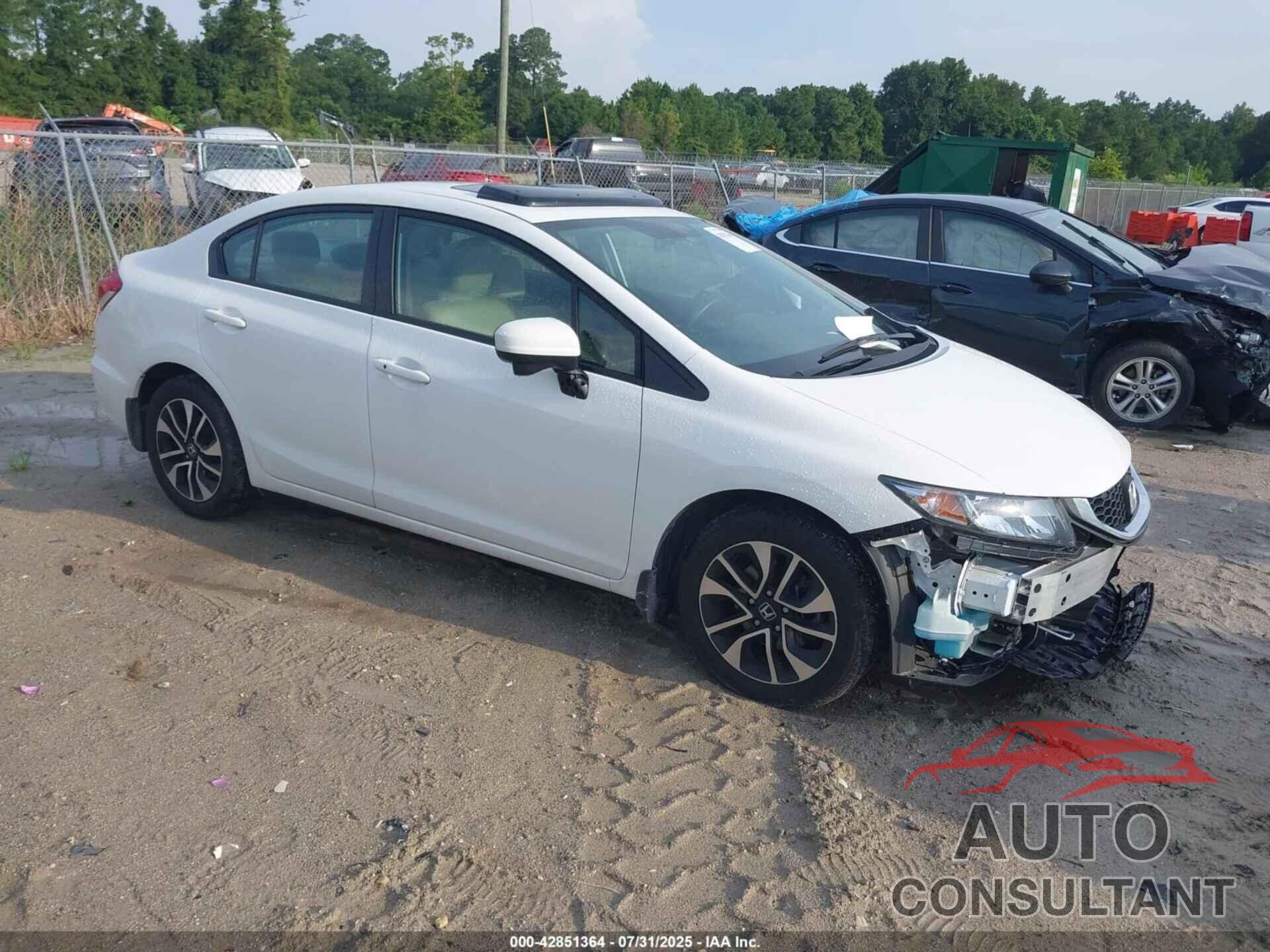 HONDA CIVIC 2015 - 19XFB2F8XFE008264
