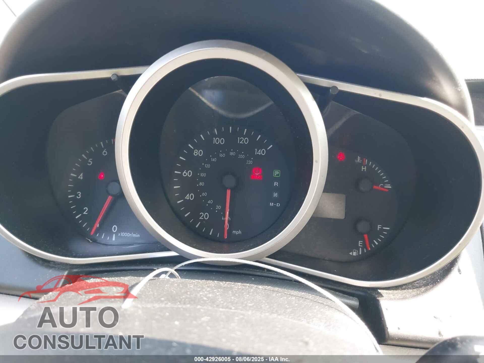 MAZDA CX-7 2011 - JM3ER2A52B0363119