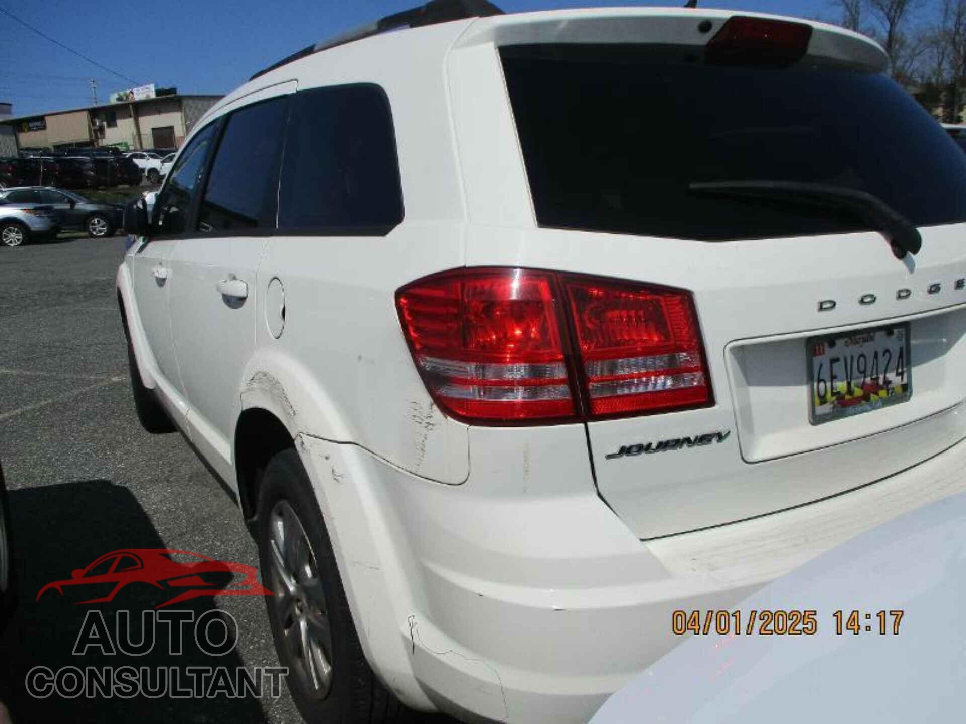 DODGE JOURNEY 2017 - 3C4PDCABXHT676619