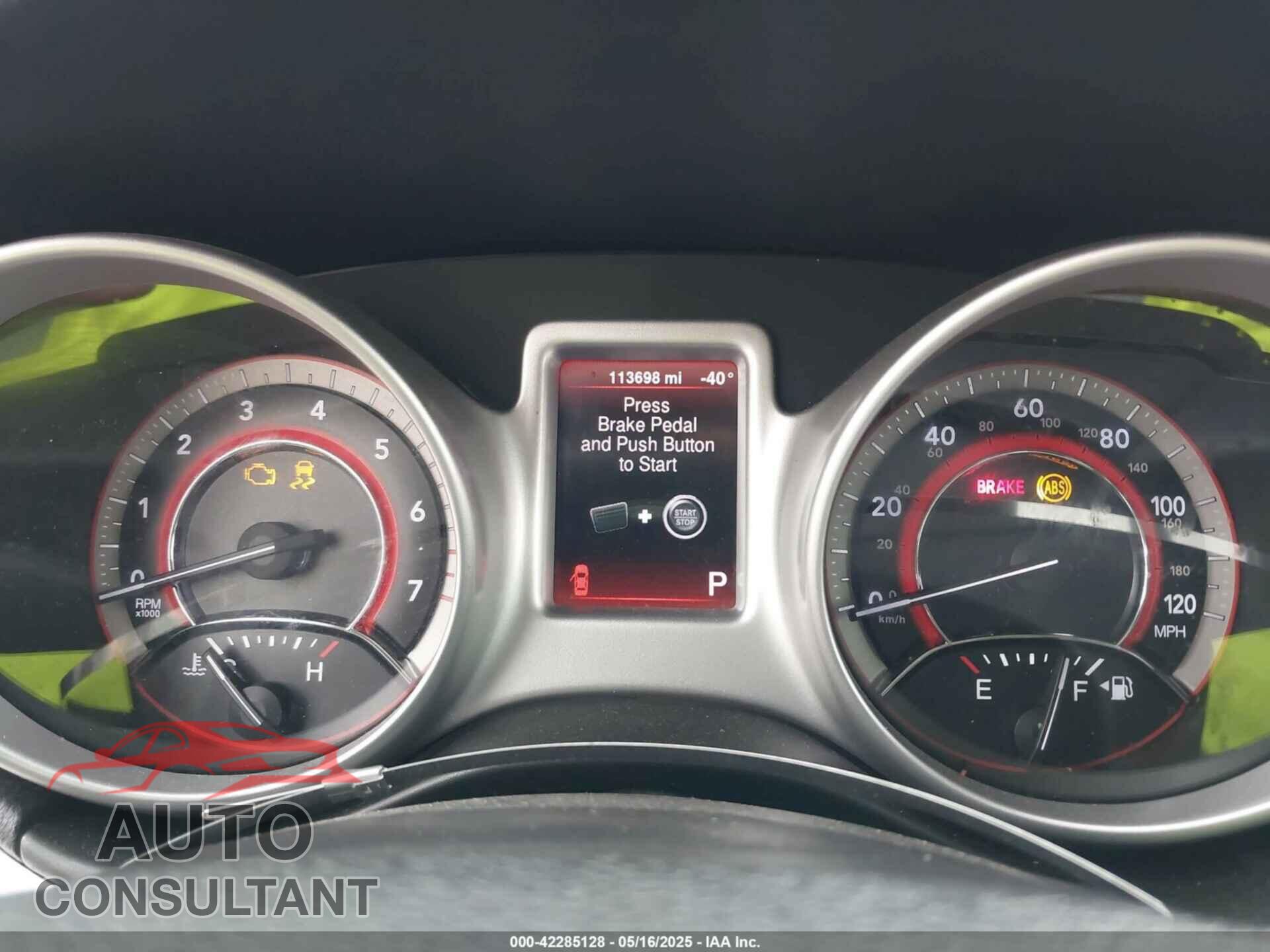 DODGE JOURNEY 2013 - 3C4PDCBB7DT556883