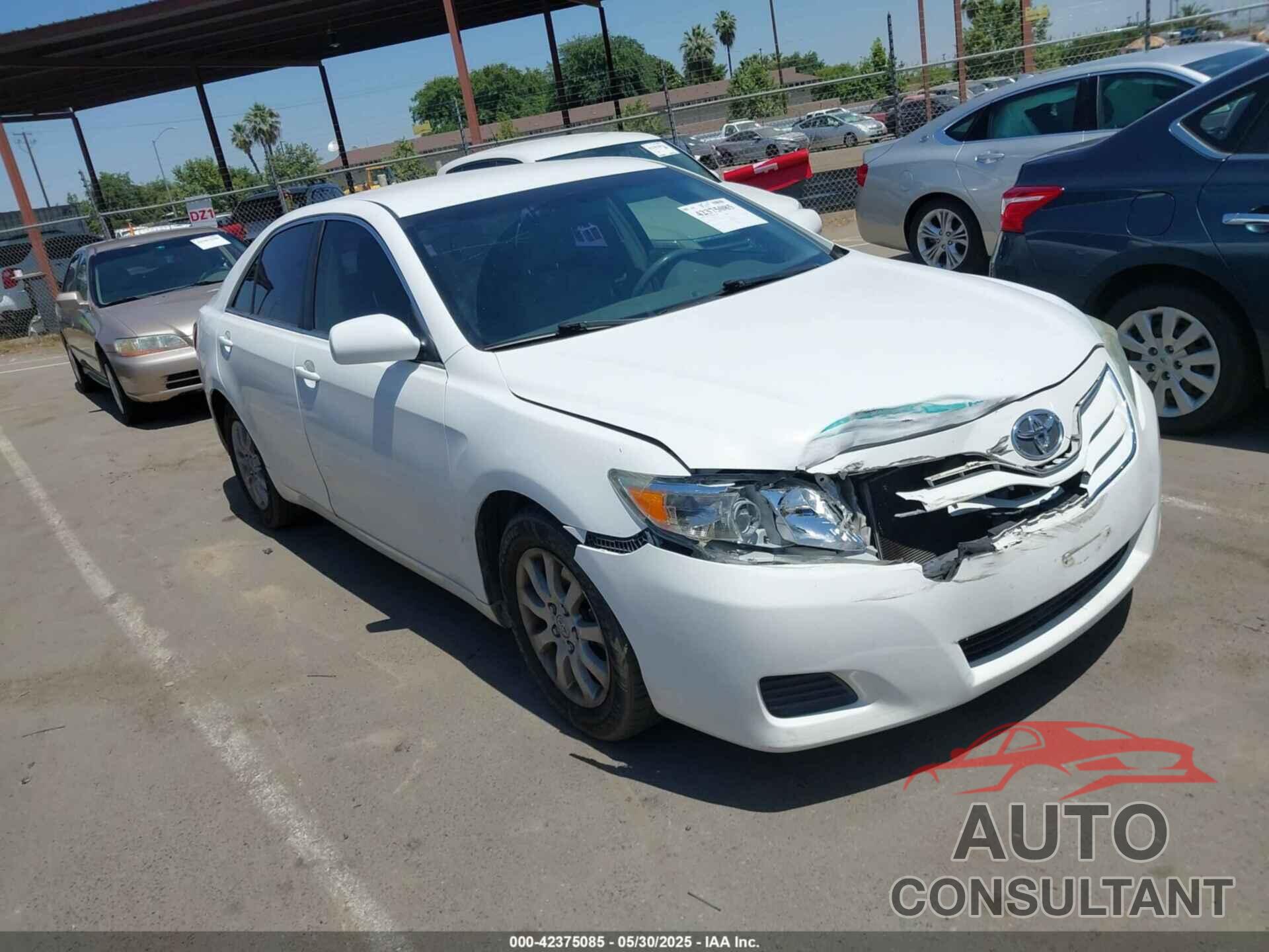 TOYOTA CAMRY 2011 - 4T4BF3EKXBR099832