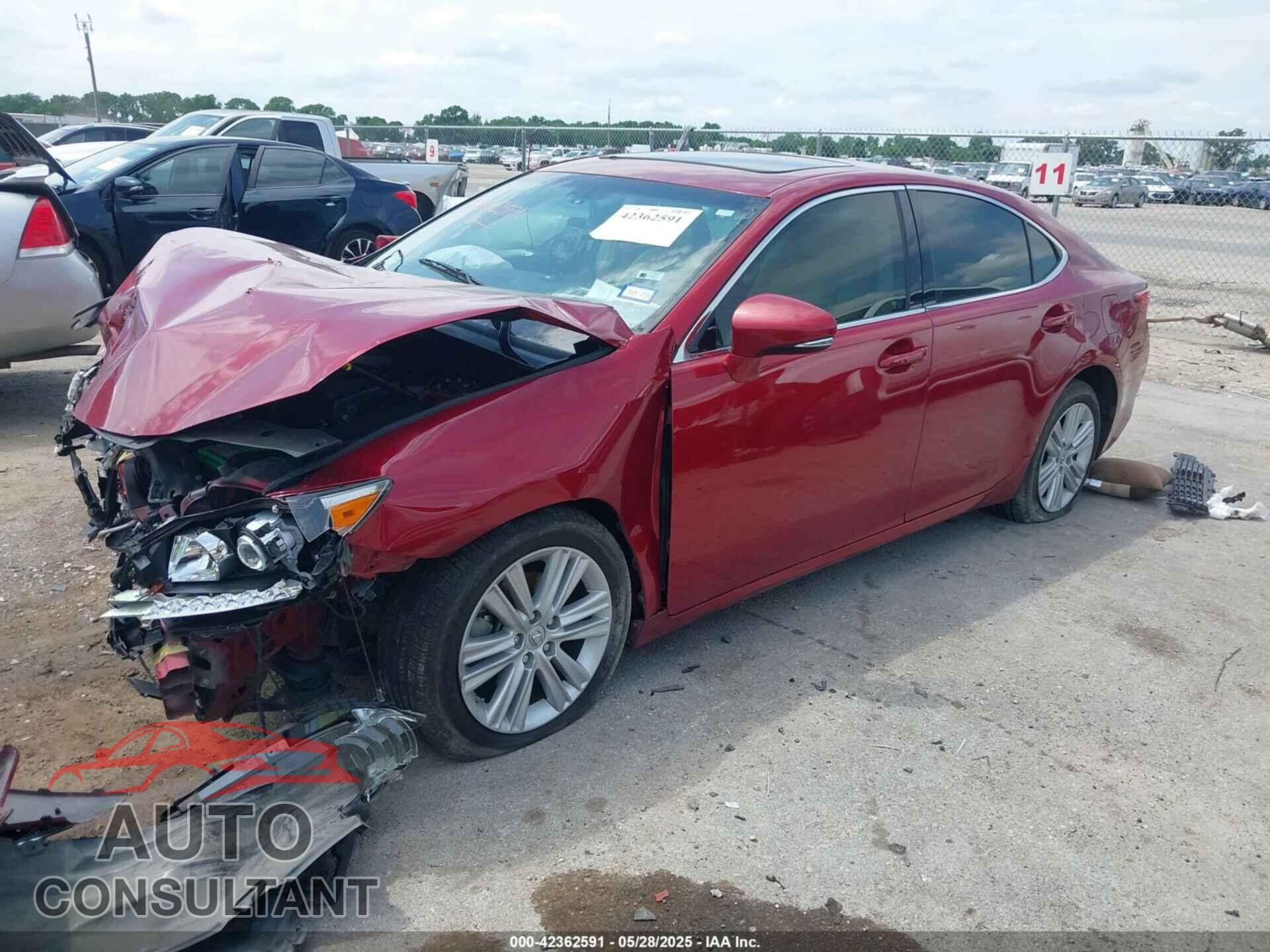 LEXUS ES 2015 - JTHBK1GG4F2209331