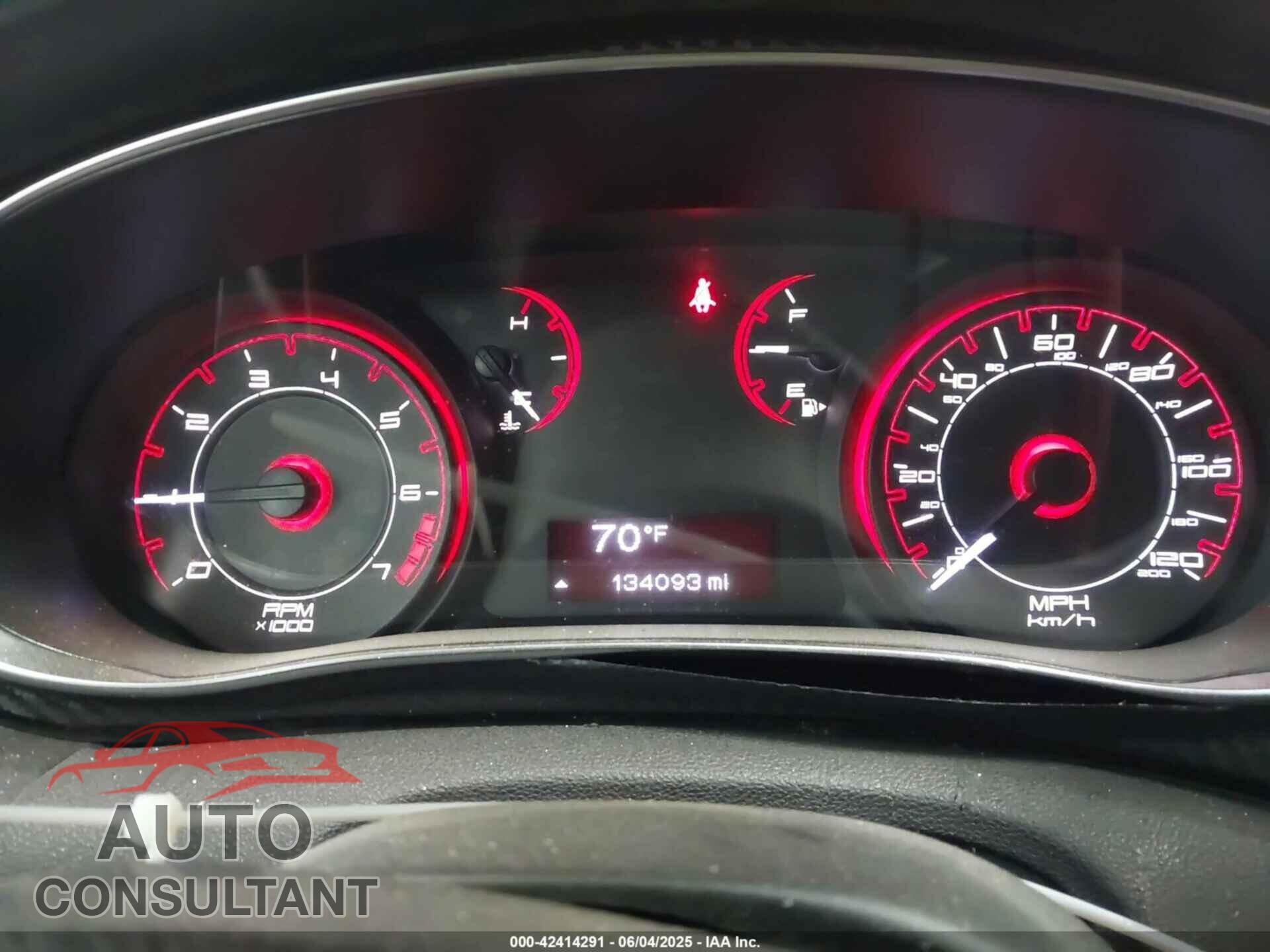 DODGE DART 2013 - 1C3CDFAA3DD110510