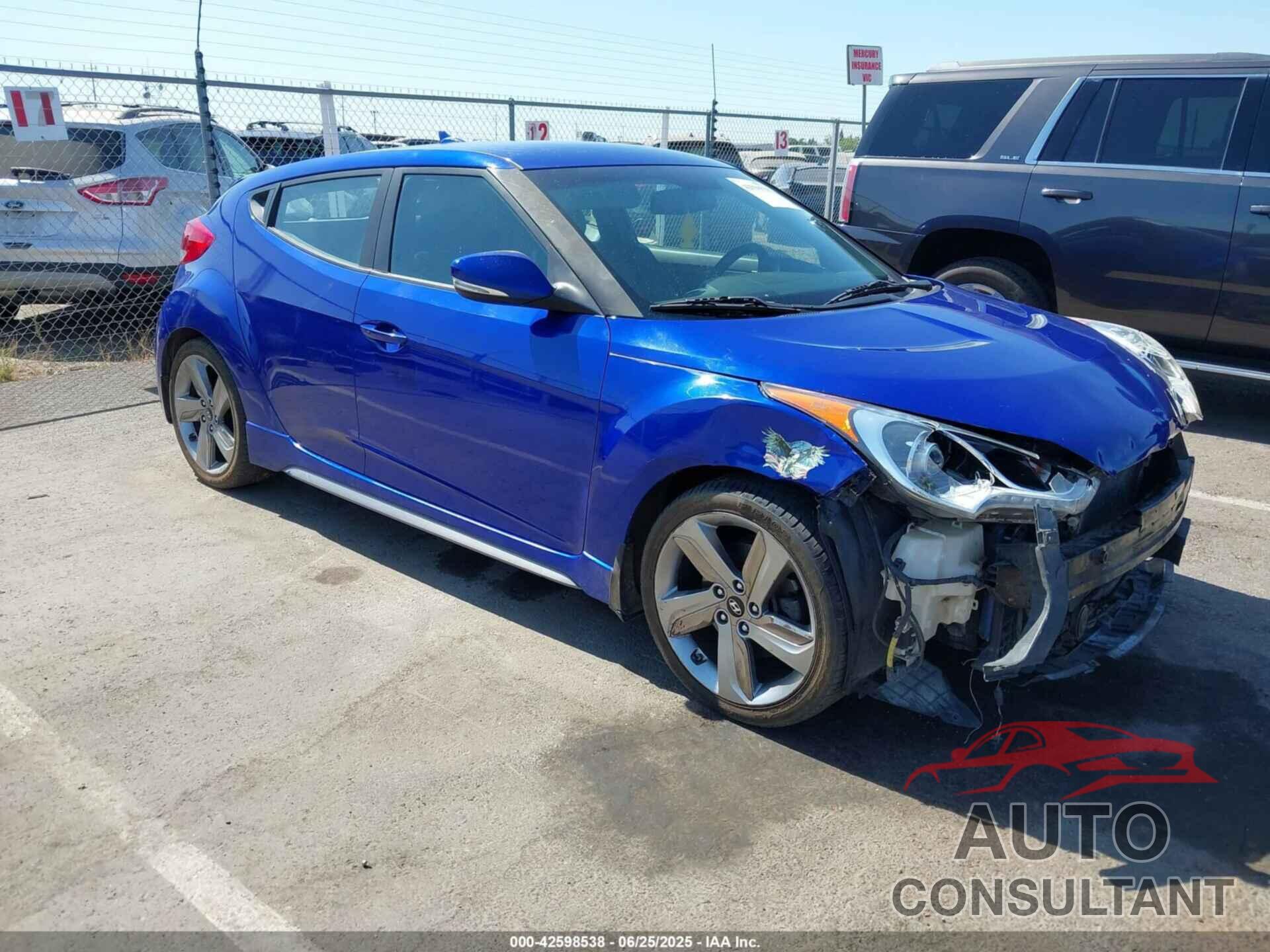 HYUNDAI VELOSTER 2014 - KMHTC6AE9EU186599