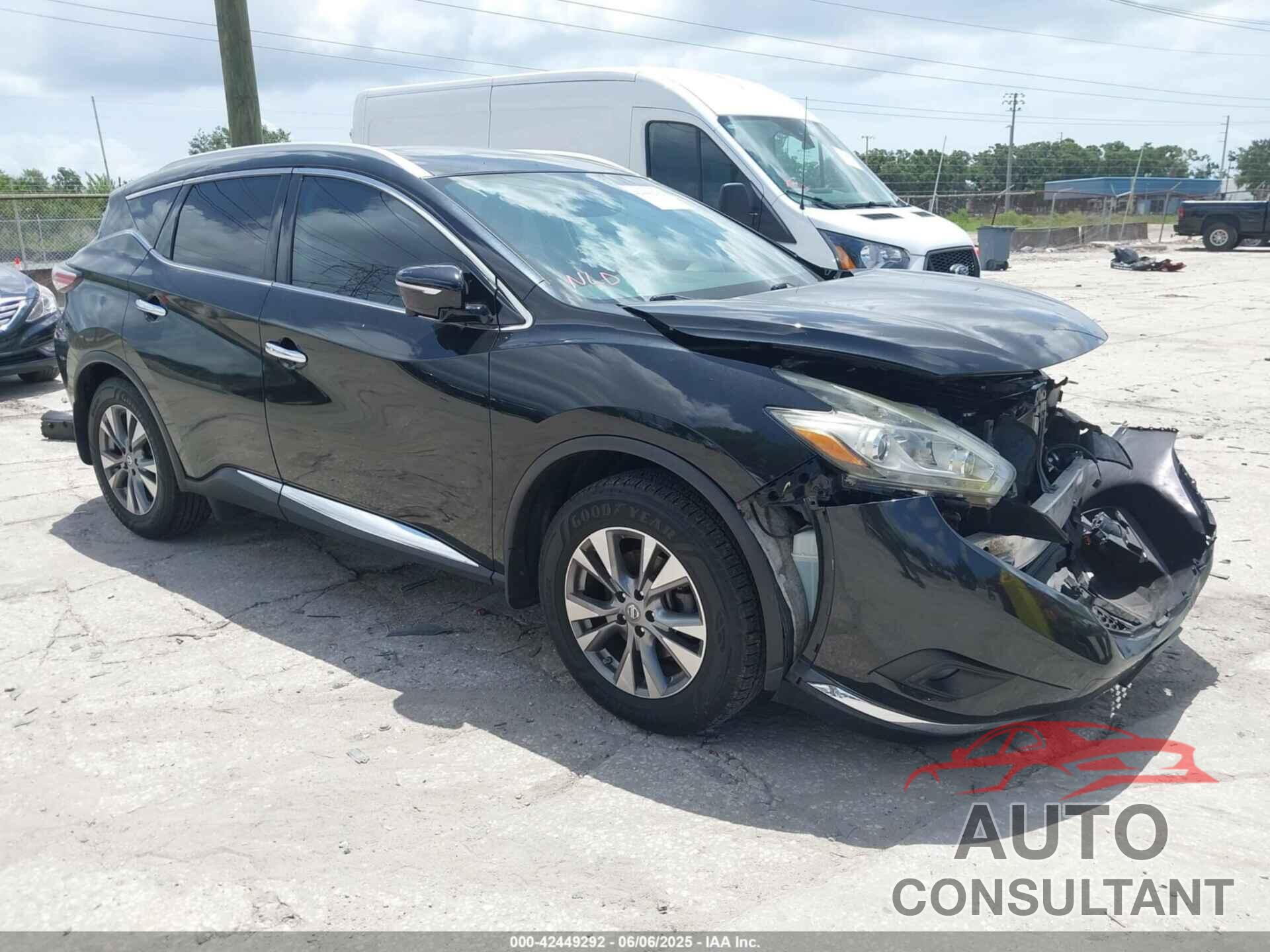 NISSAN MURANO 2015 - 5N1AZ2MH0FN243661