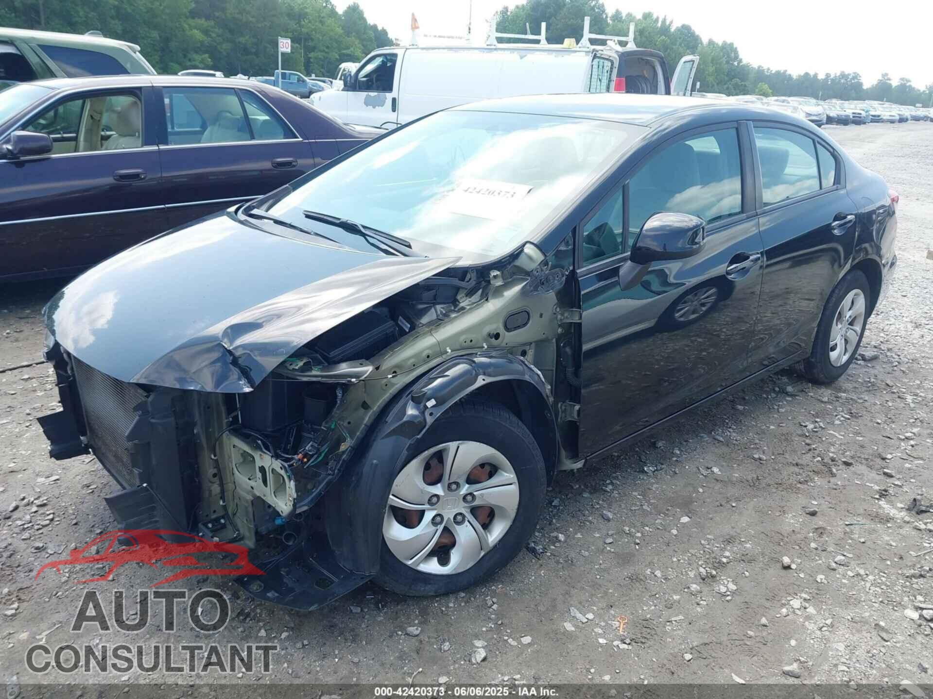 HONDA CIVIC 2013 - 2HGFB2F55DH564703