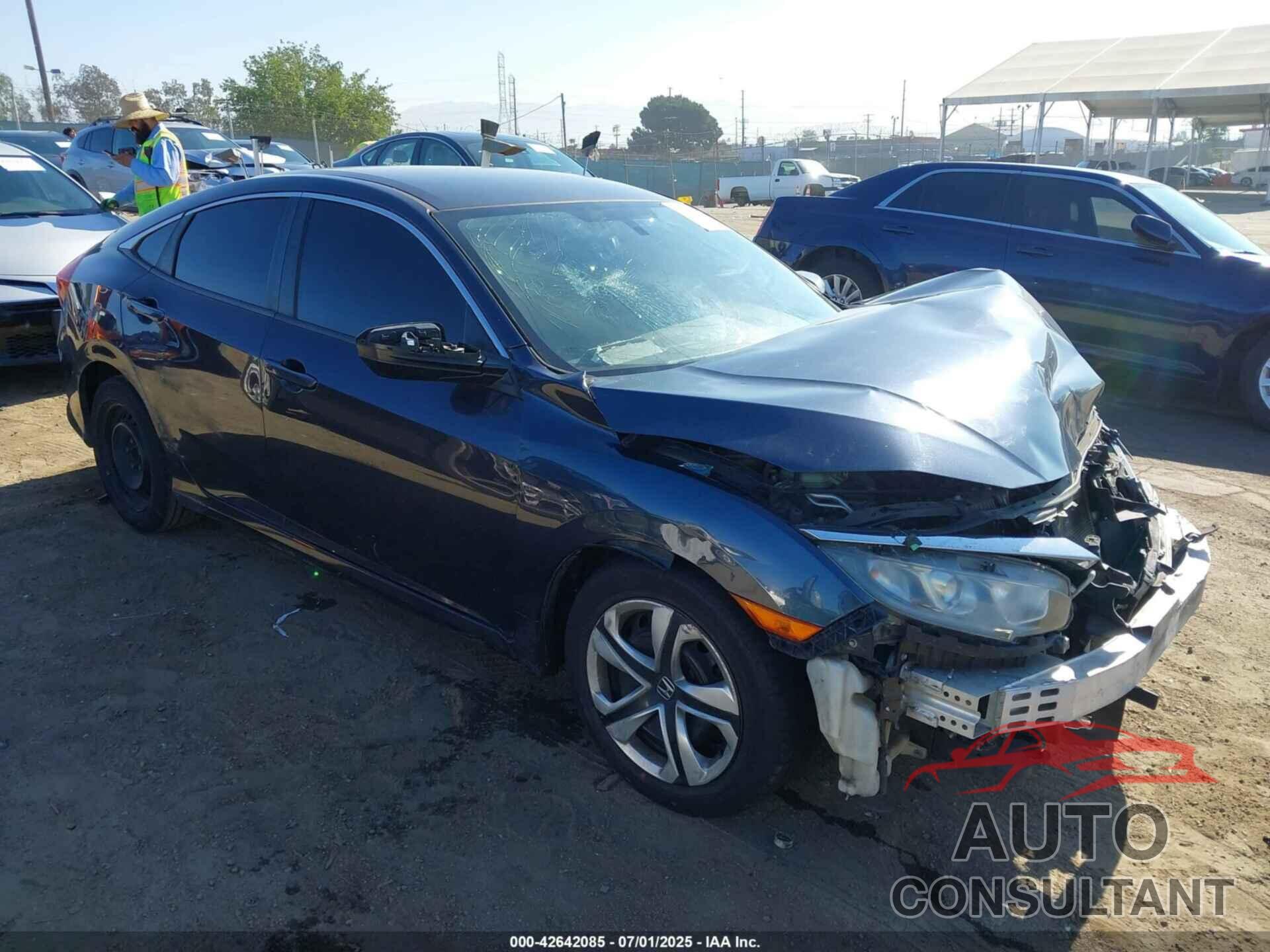 HONDA CIVIC SEDAN 2016 - 19XFC2F58GE246473